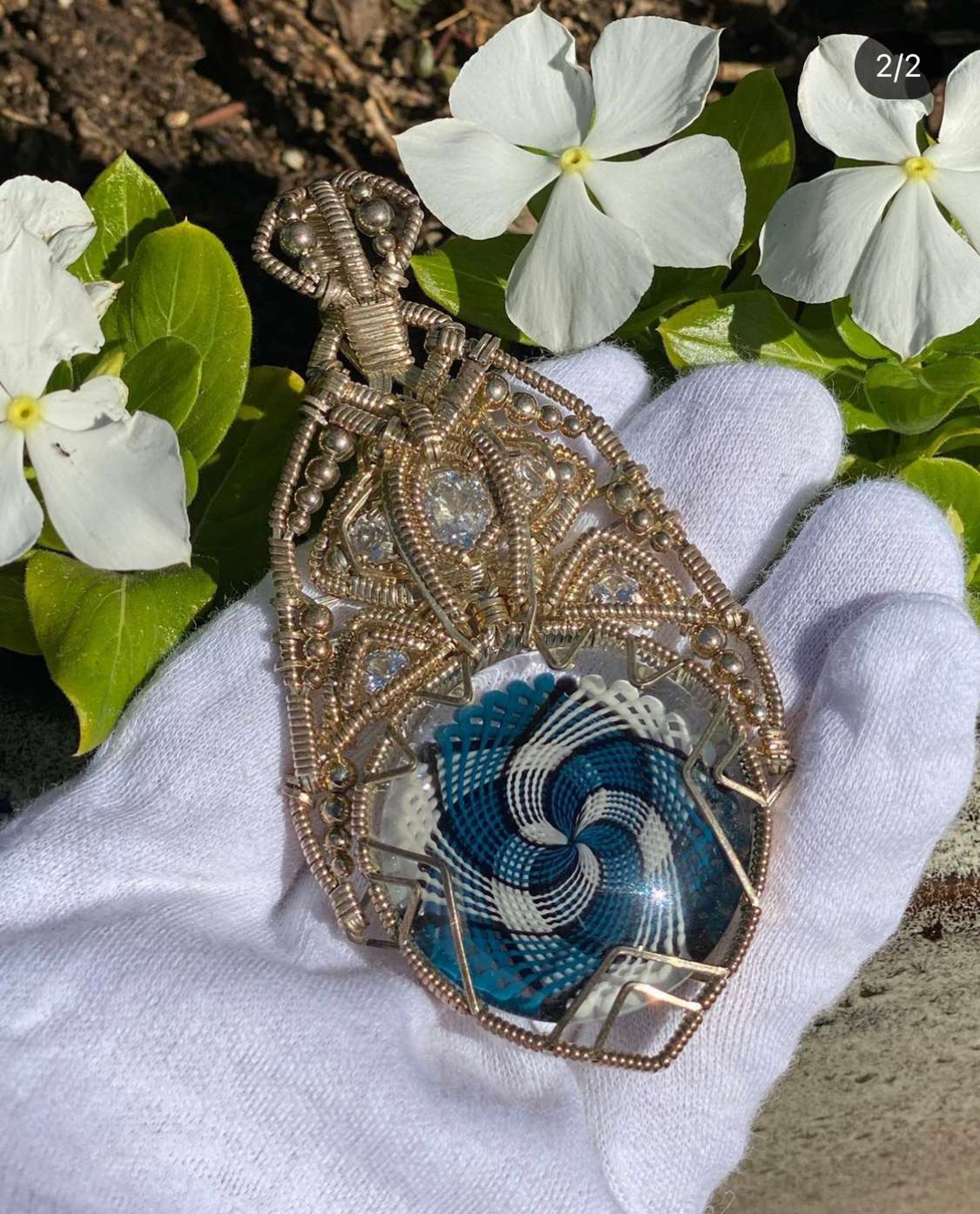 Preview pic of Jason Burruss x Sable Glass Pendant