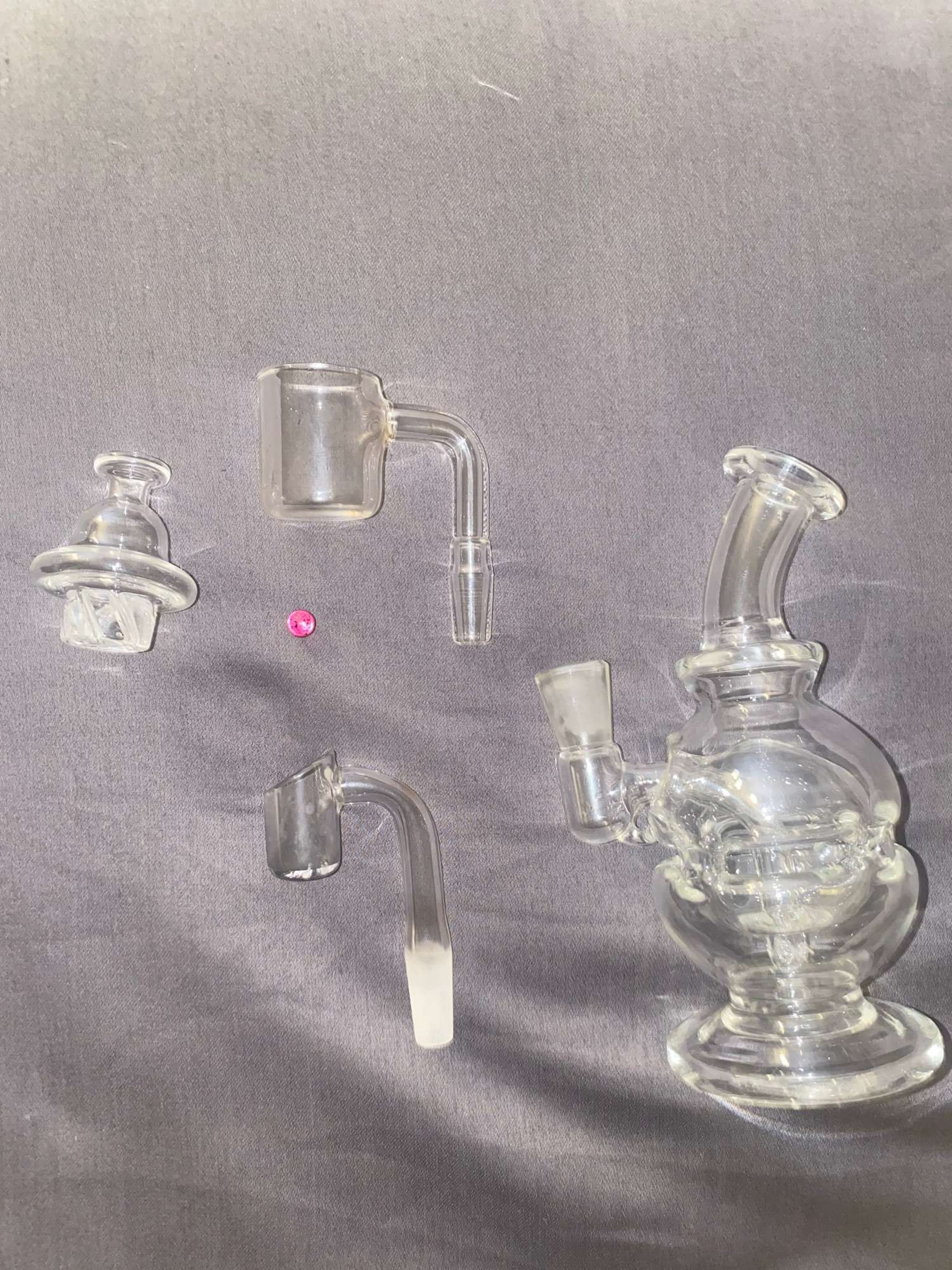 Preview pic of Starter dab mini ball rig full kit 