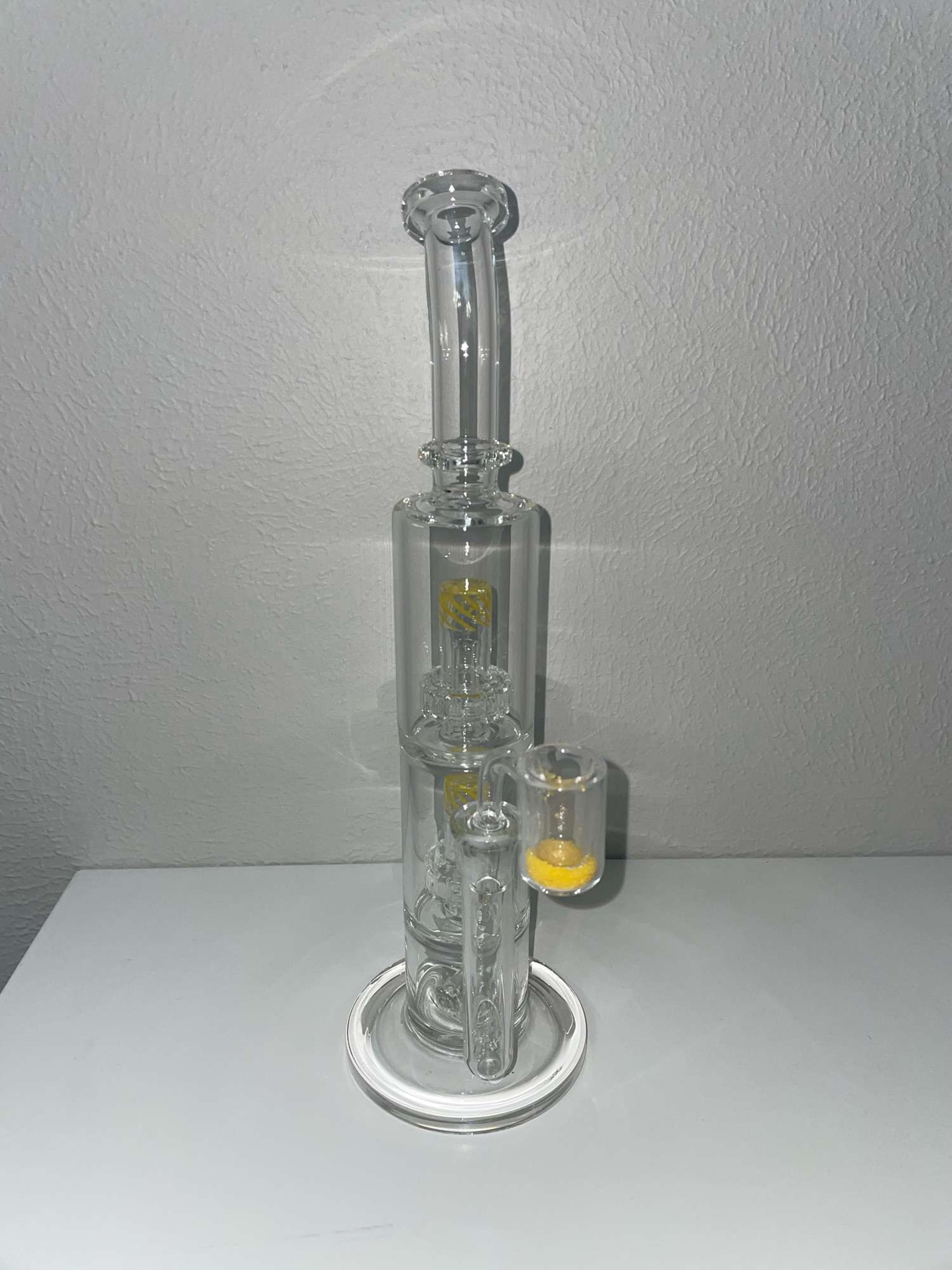 Preview pic of 12” Tall Acid Yellow Rig