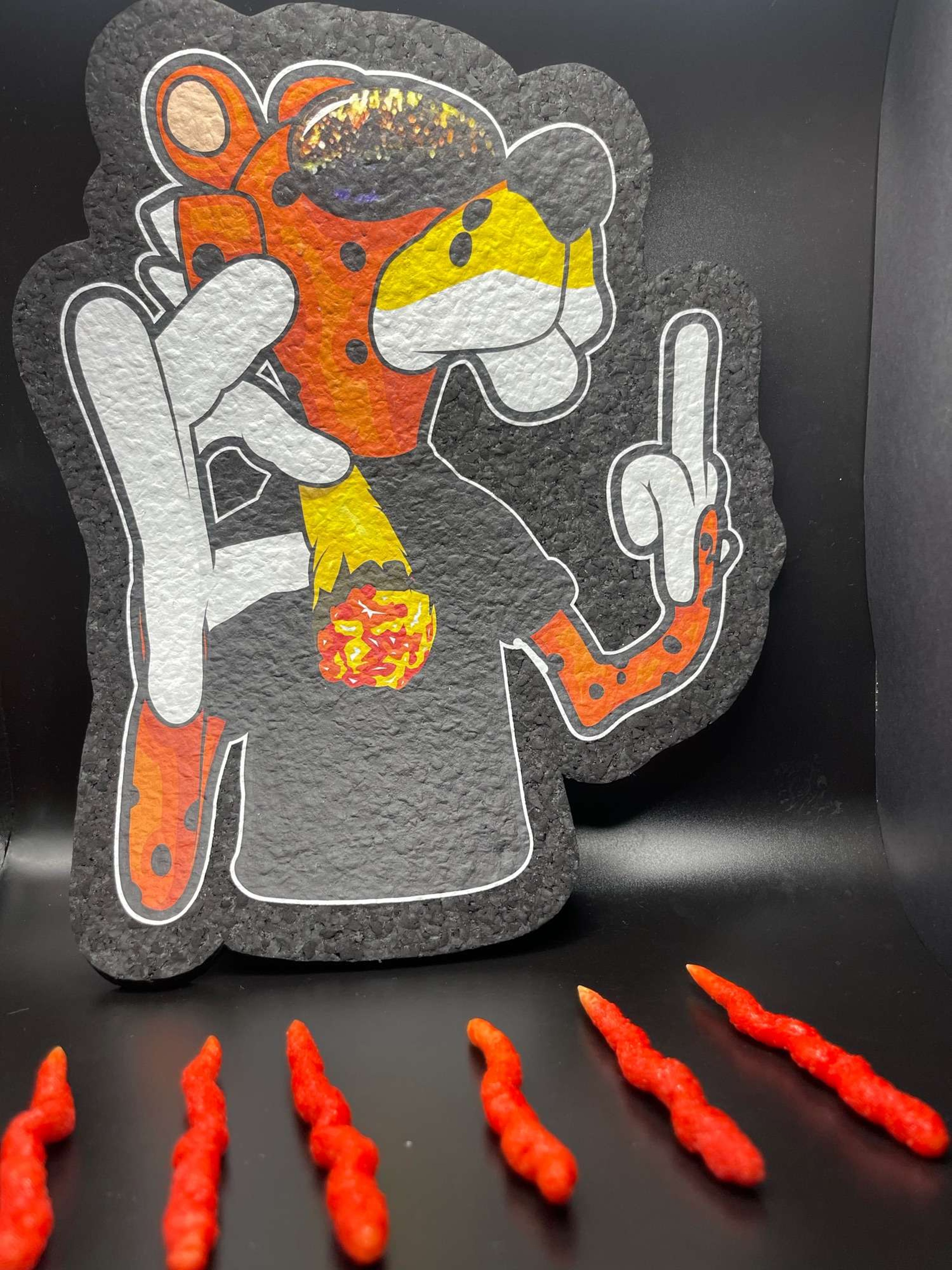 Rudeboy flaming hot Cheetos image 0