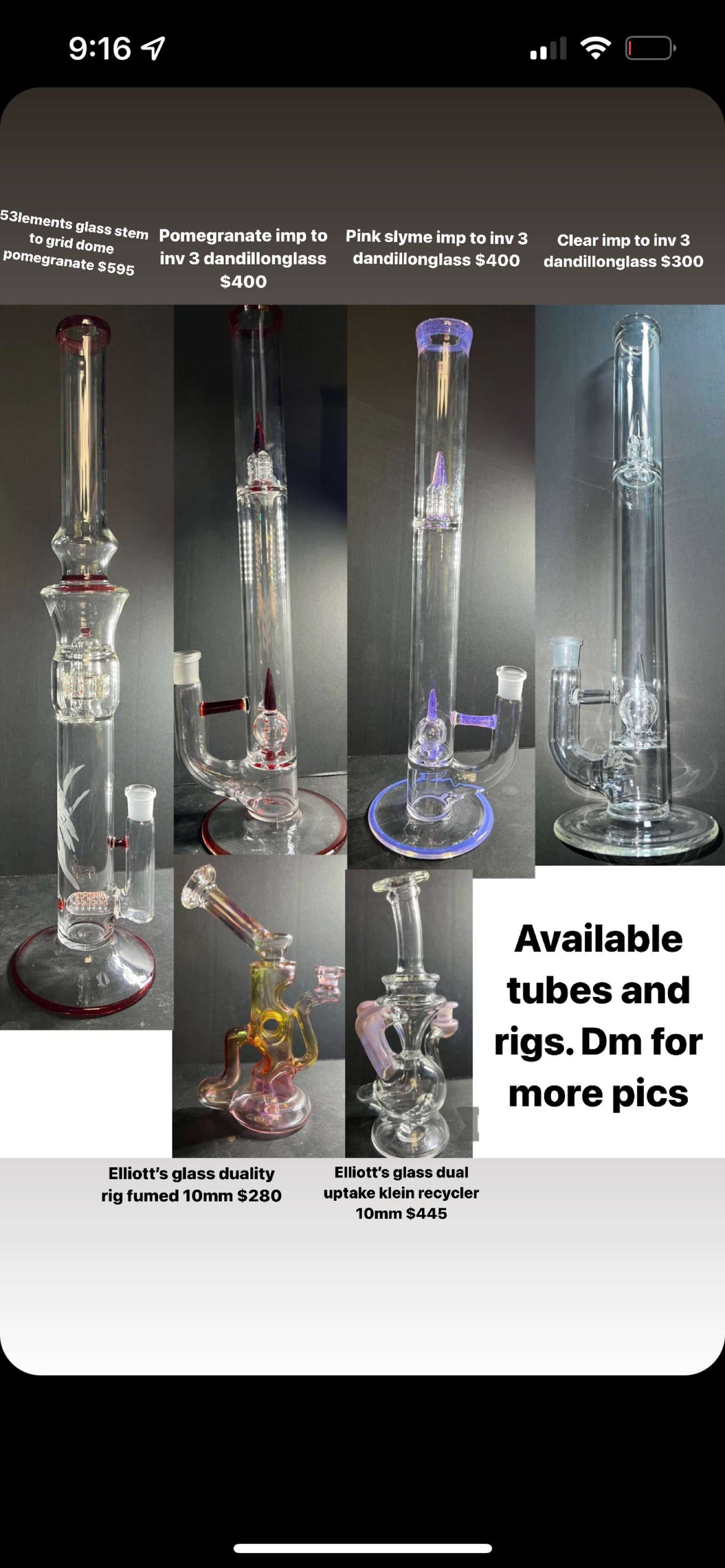 All available new tubes. image 0