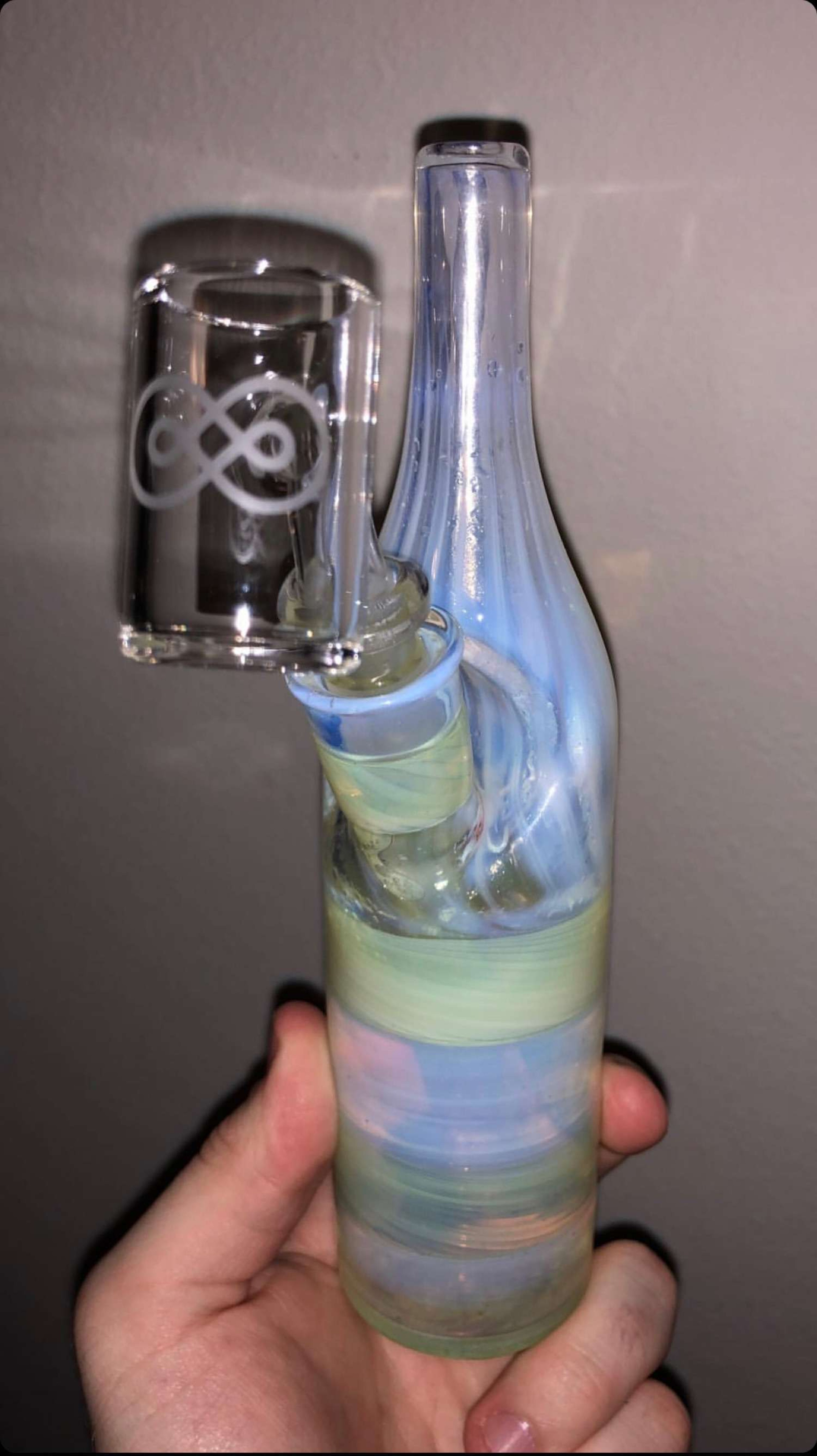 Sanford Glass Sake Bottle  image 0