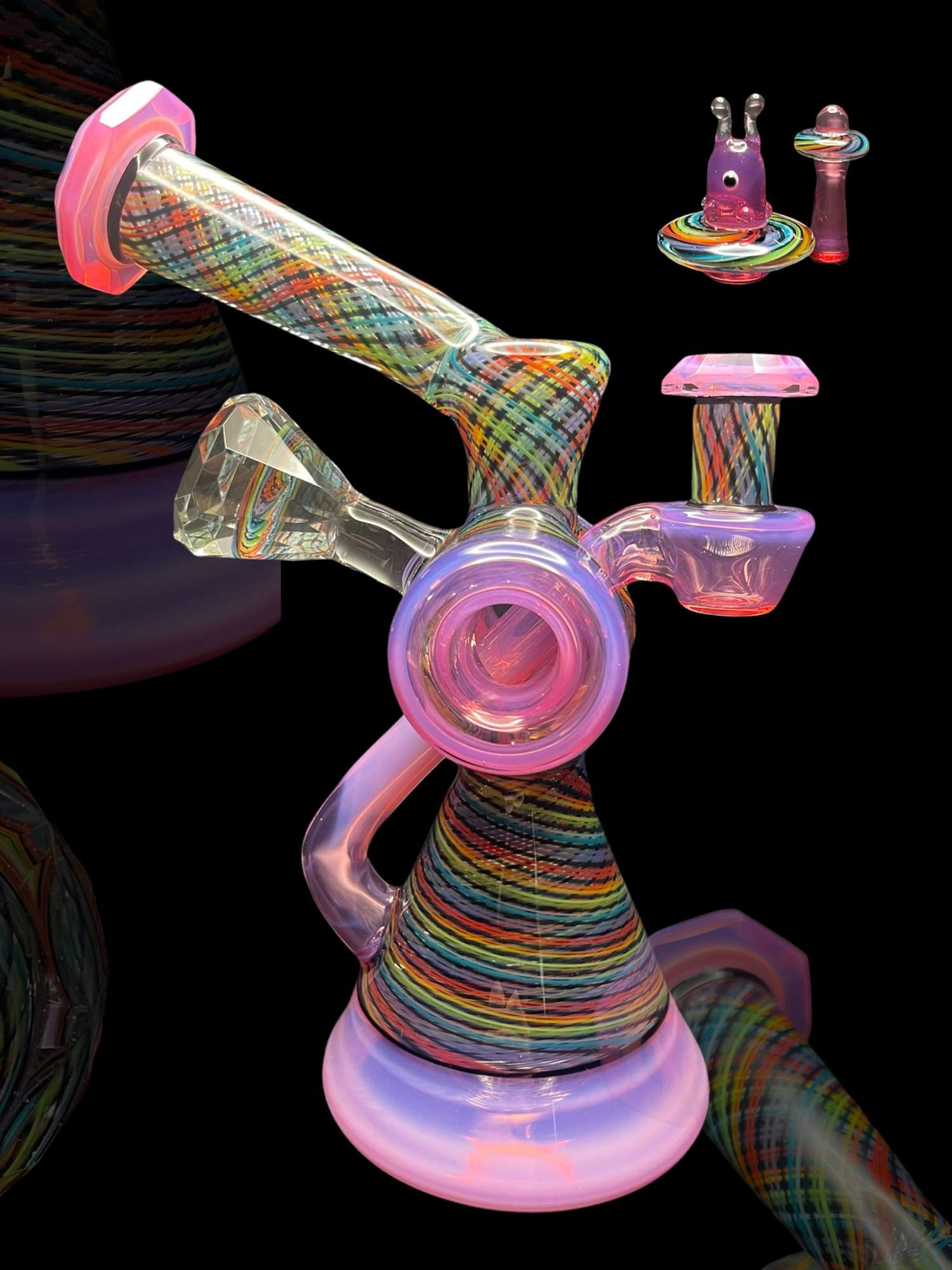 Preview pic of Bowman x Drewbie V5 rainbow retti collab