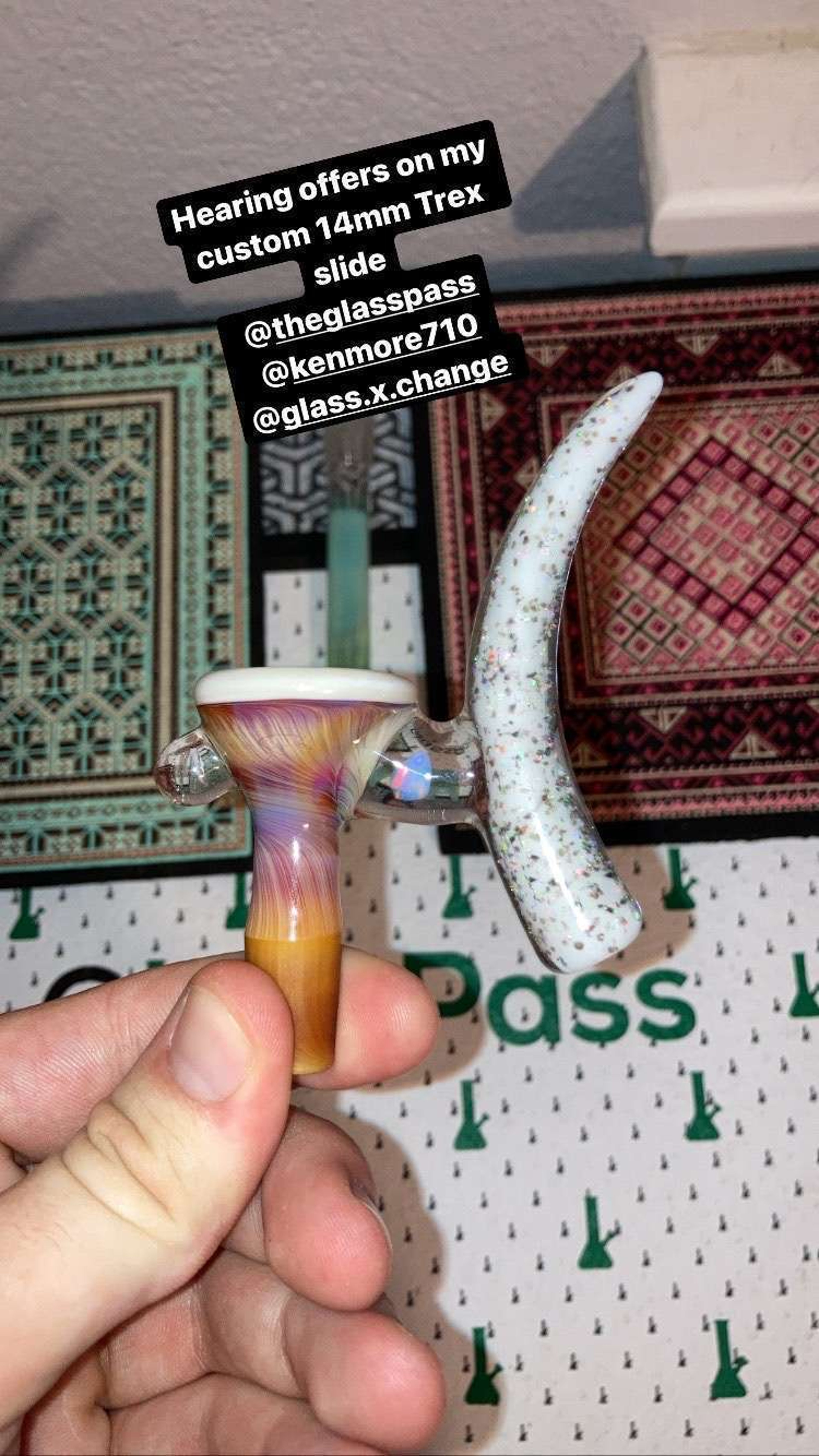 Preview pic of 1/1 Custom T-Rex Slide 