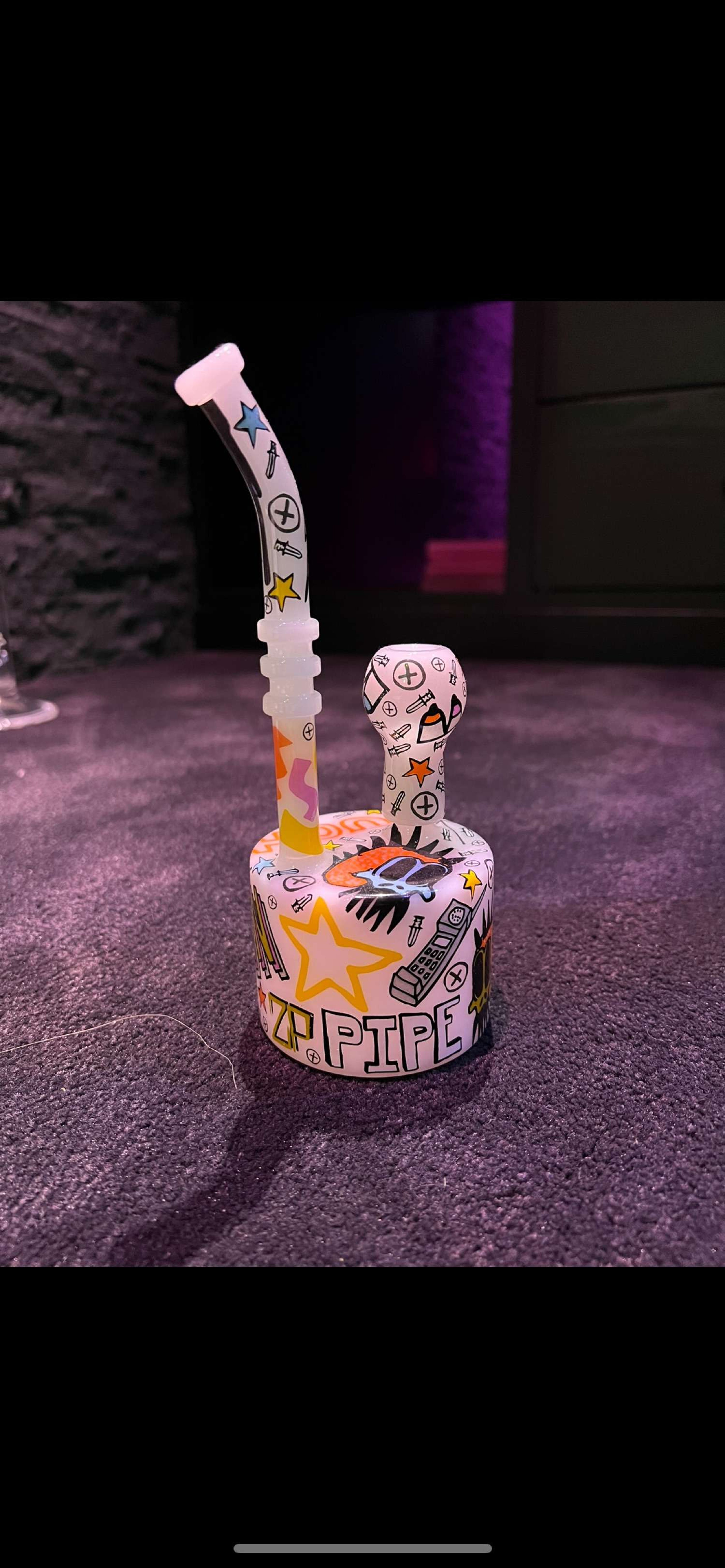 Zach P Sketch Sweies Circ Bubbler image 0