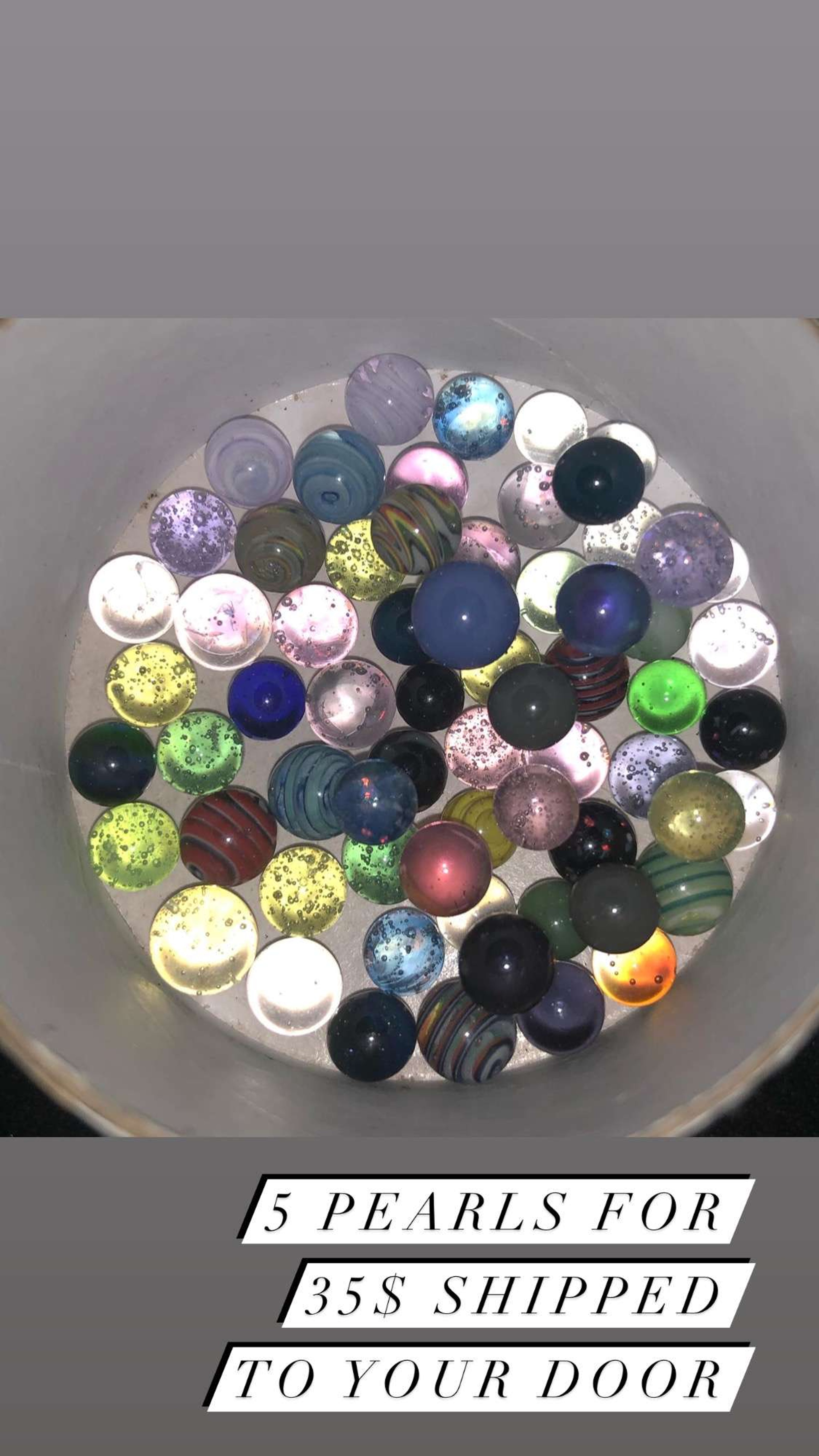 Preview pic of 5 pearls for 35 shipped