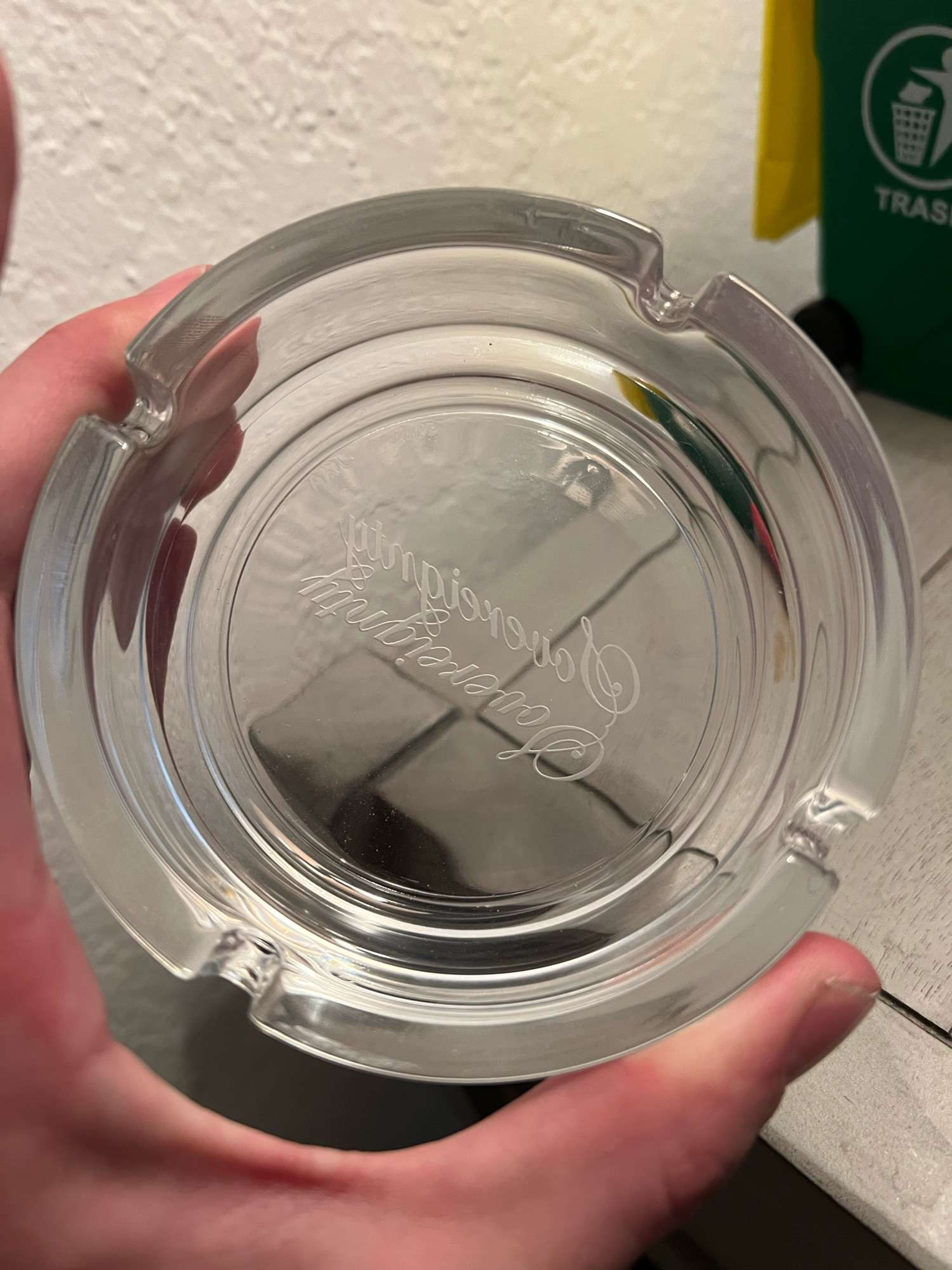 Sovereignty Clear Ash Tray image 0