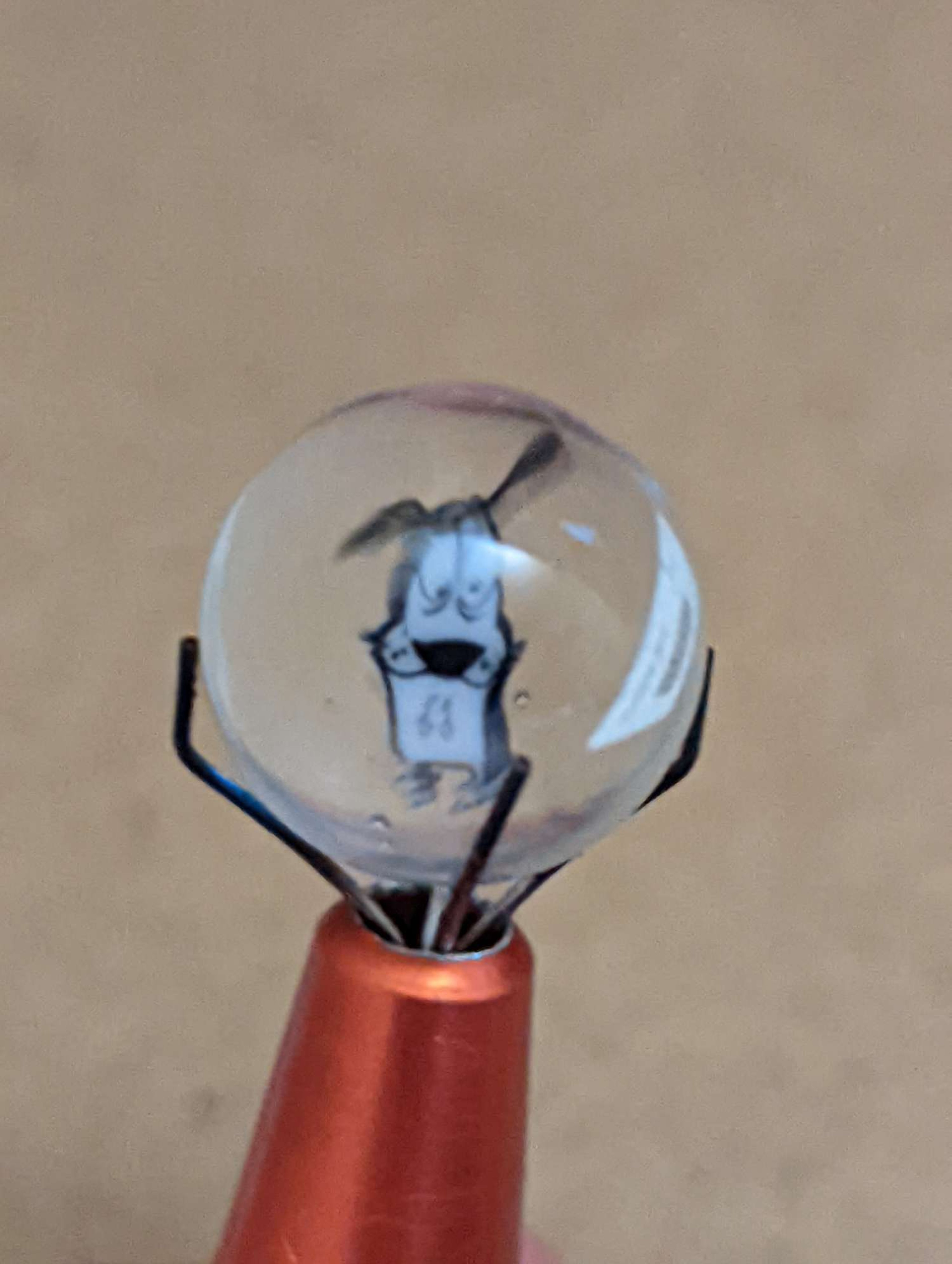 Preview pic of Courage The Cowardly Dog Valve Pearl