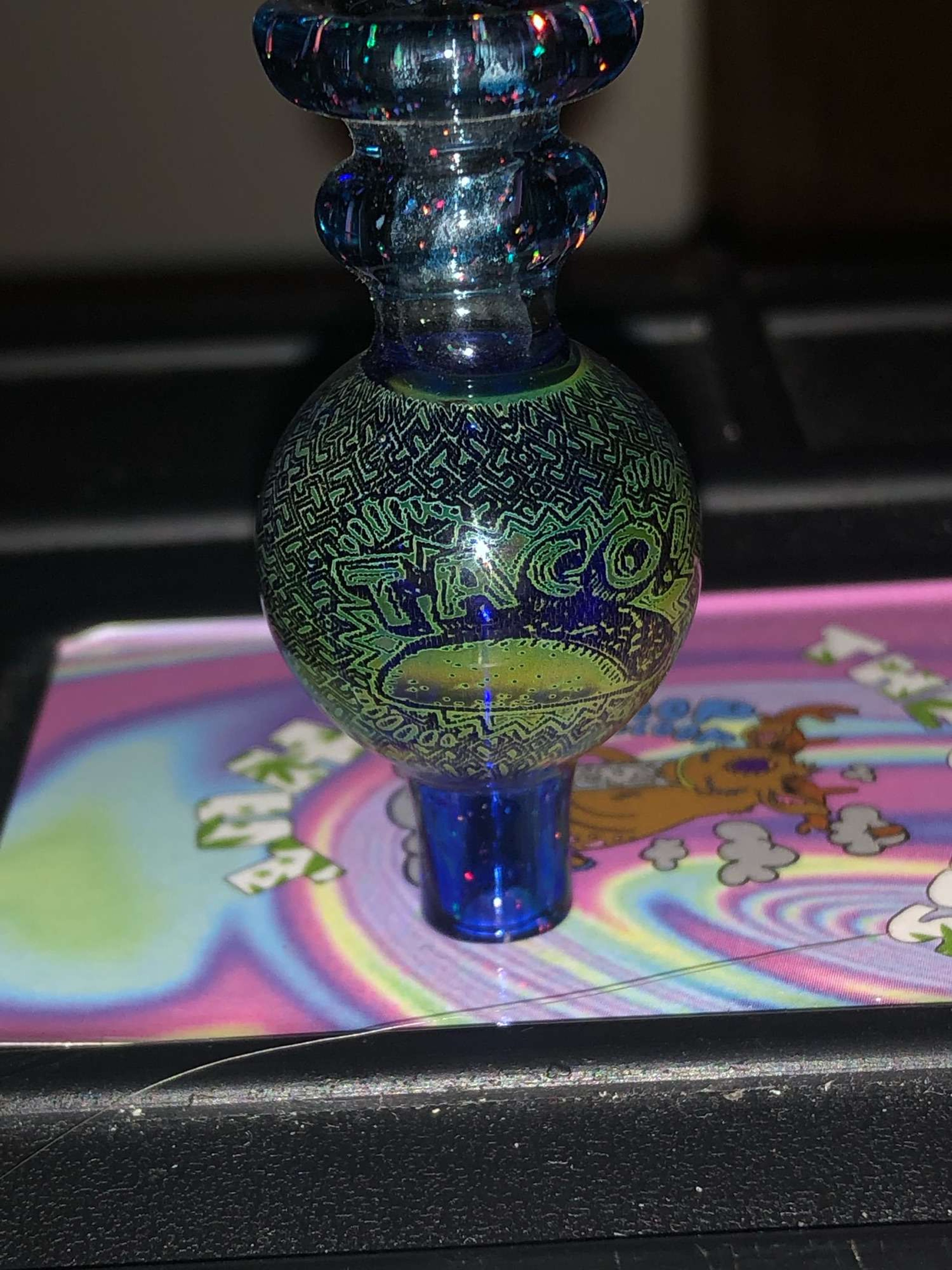 Preview pic of tacojesus light blue cropal taco cap