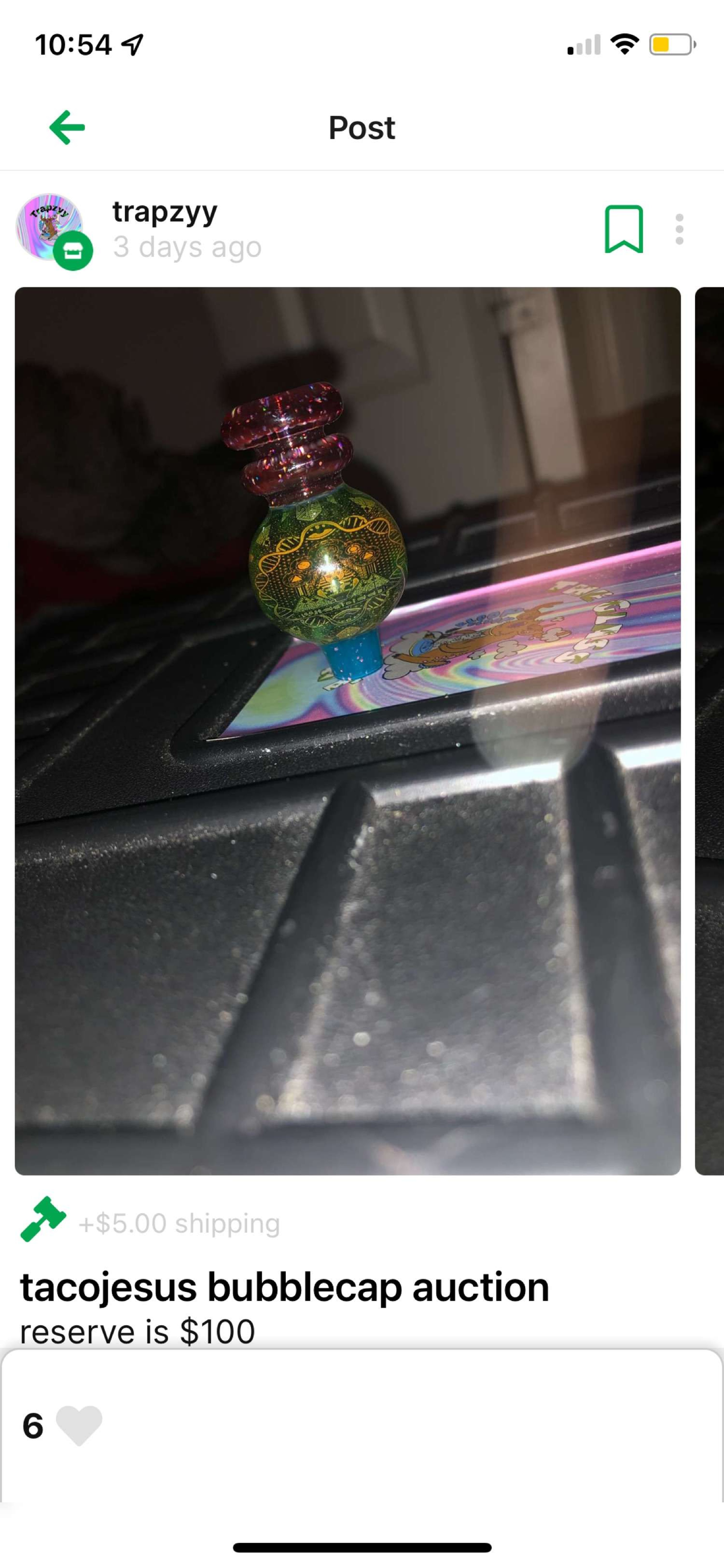 Preview pic of only 3 hours left on the auction