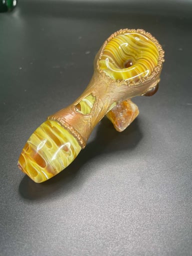Preview pic of Unique electro formed spoon with crystal attached