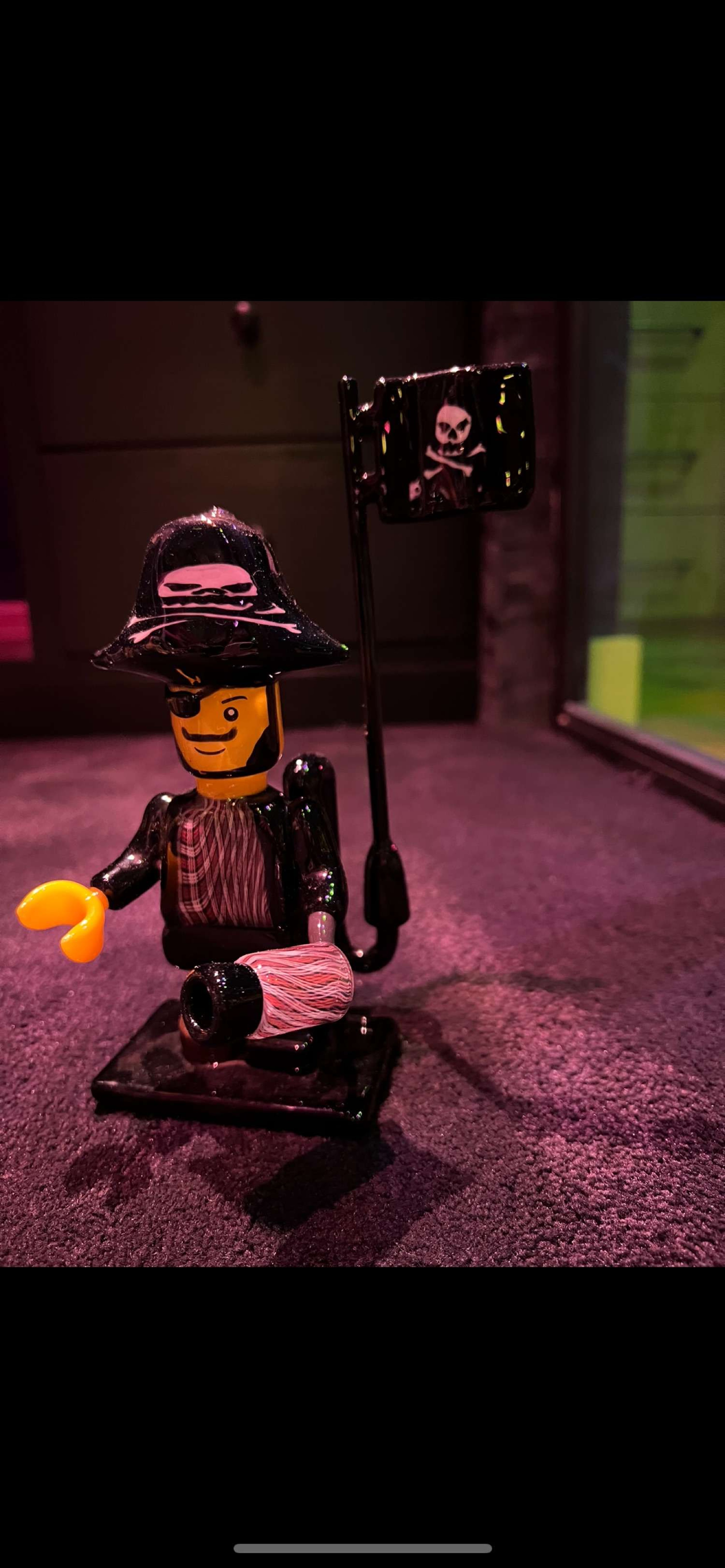 E.F. Norris - Pirate King Lego Bubbler image 0