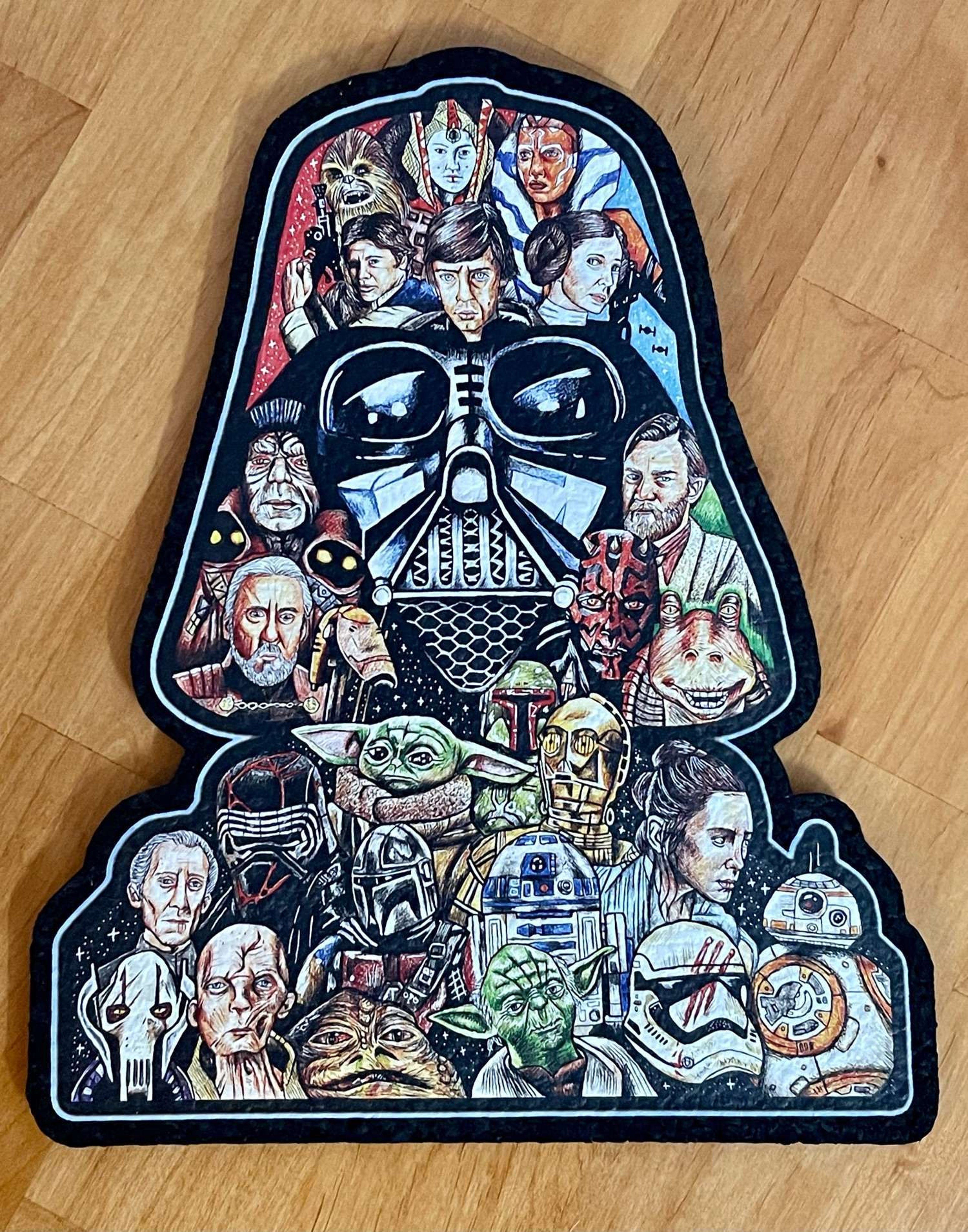 Preview pic of Star wars Moodmat by Forever Rising, LE 120. Sold Out