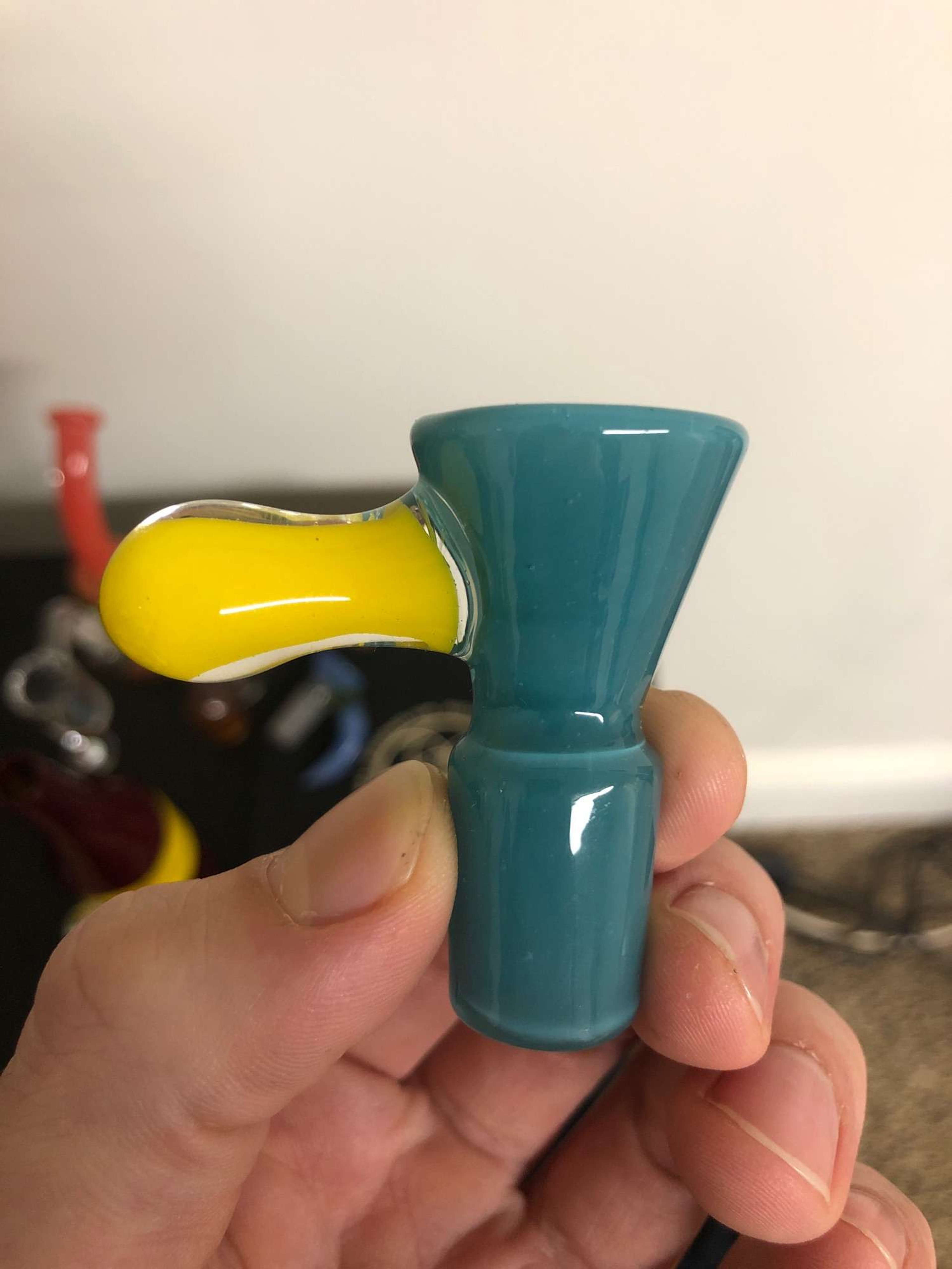 Preview pic of Happy time glass slide 