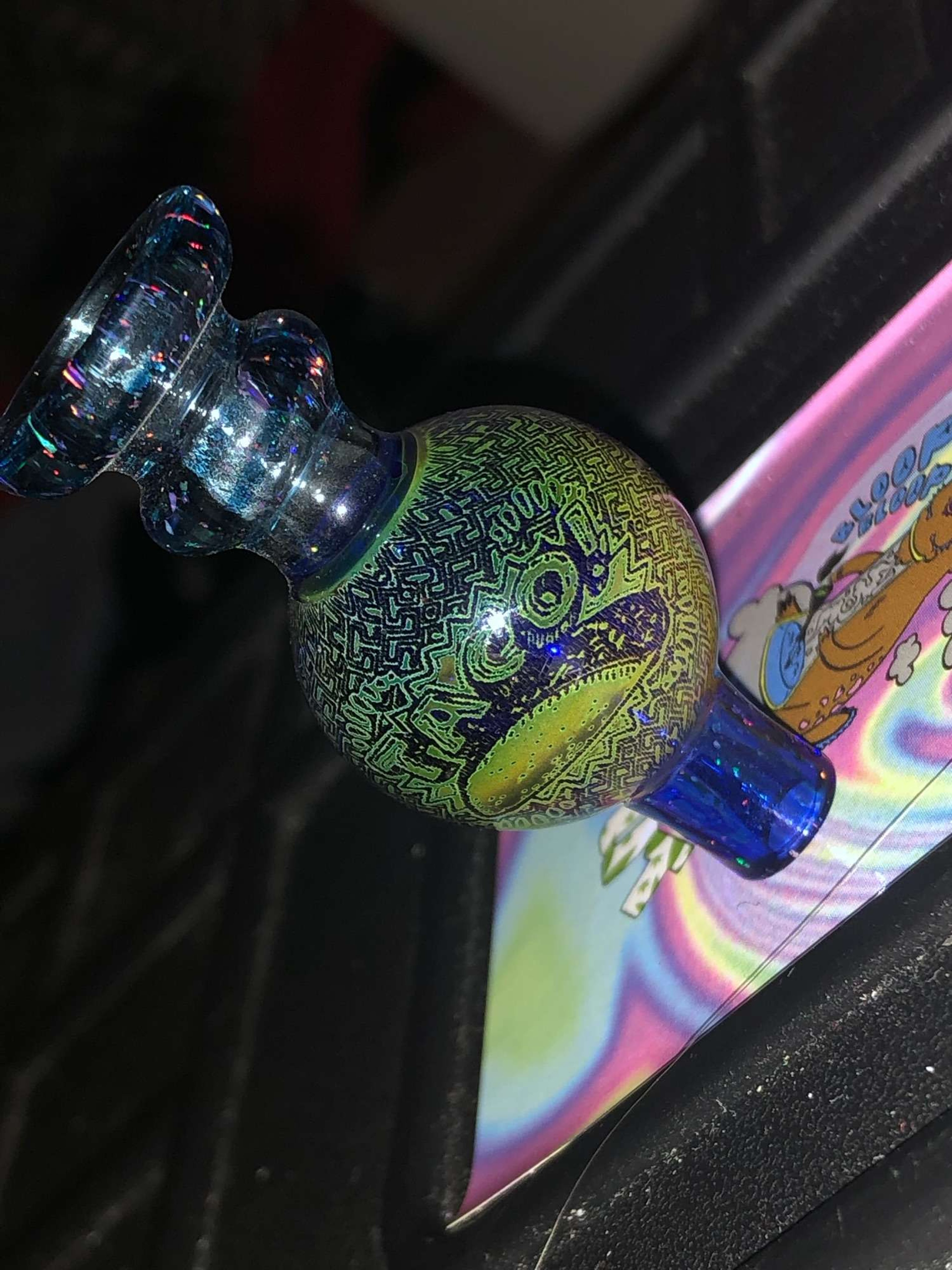 Preview pic of tacojesus bubblecap cropal blue