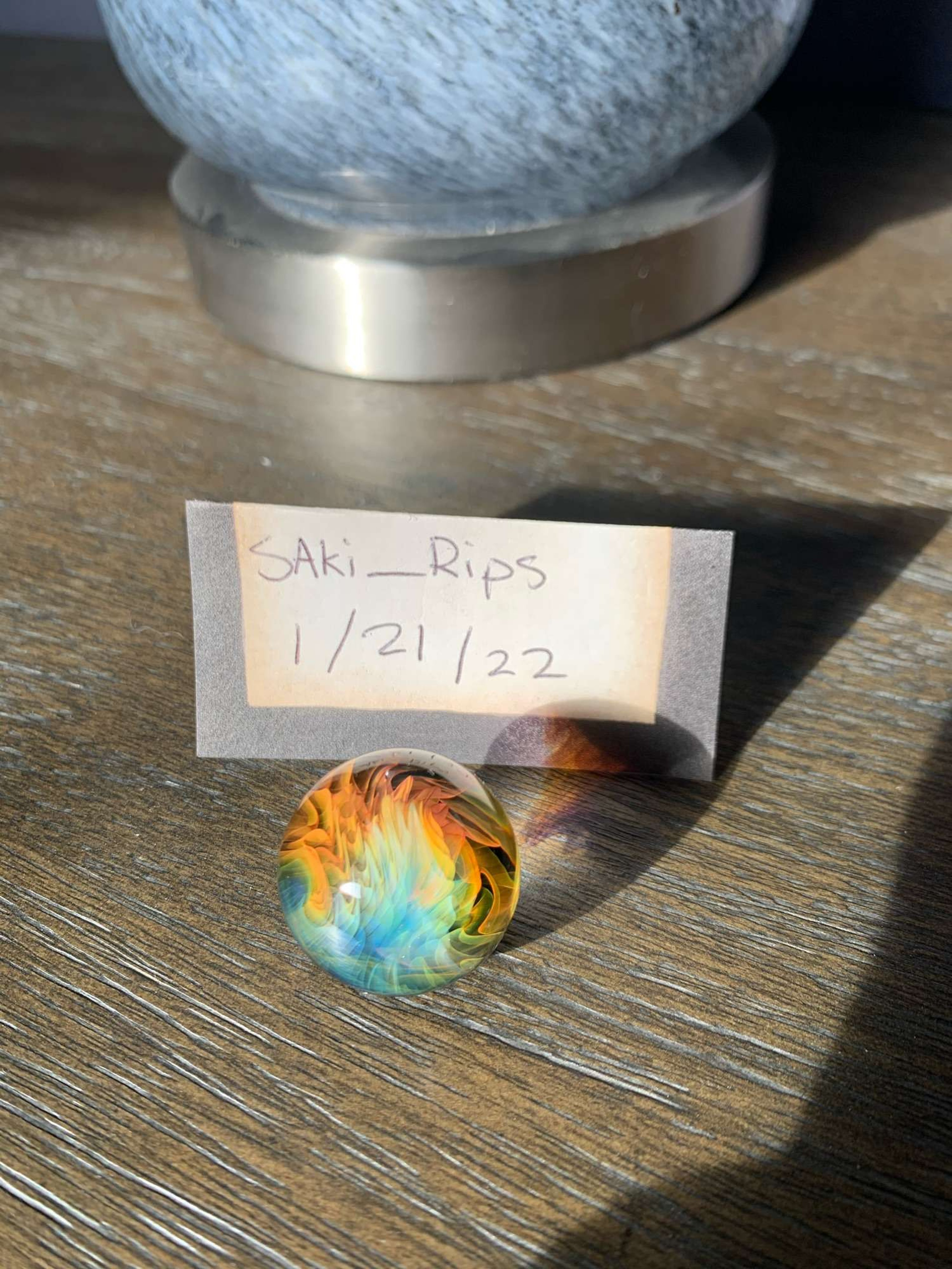 Medium sized fumed marble image 0