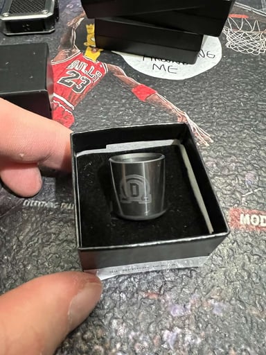 Preview pic of D-Nail SiC Banger Insert Mirror Polished for 24-25mm bangers