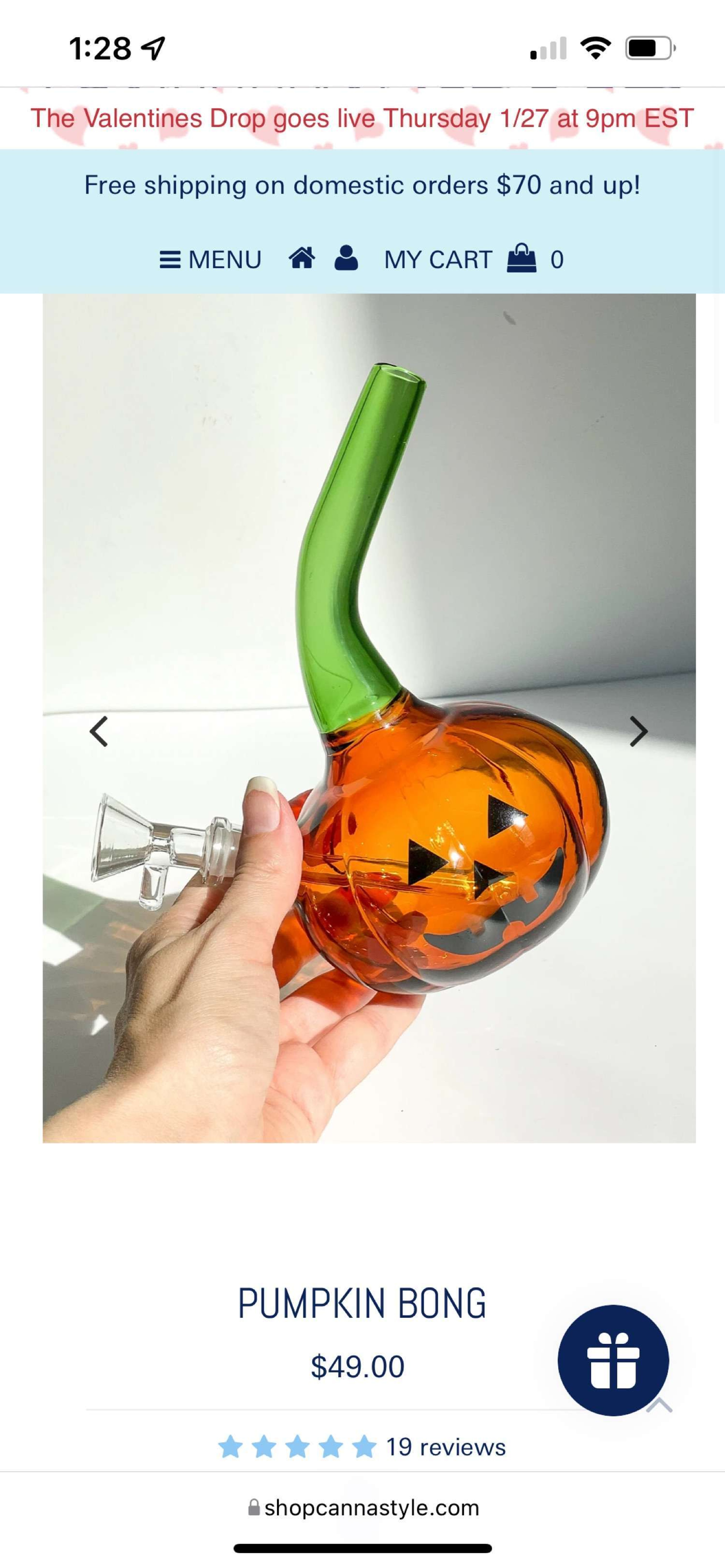 Pumpkin Bong image 0