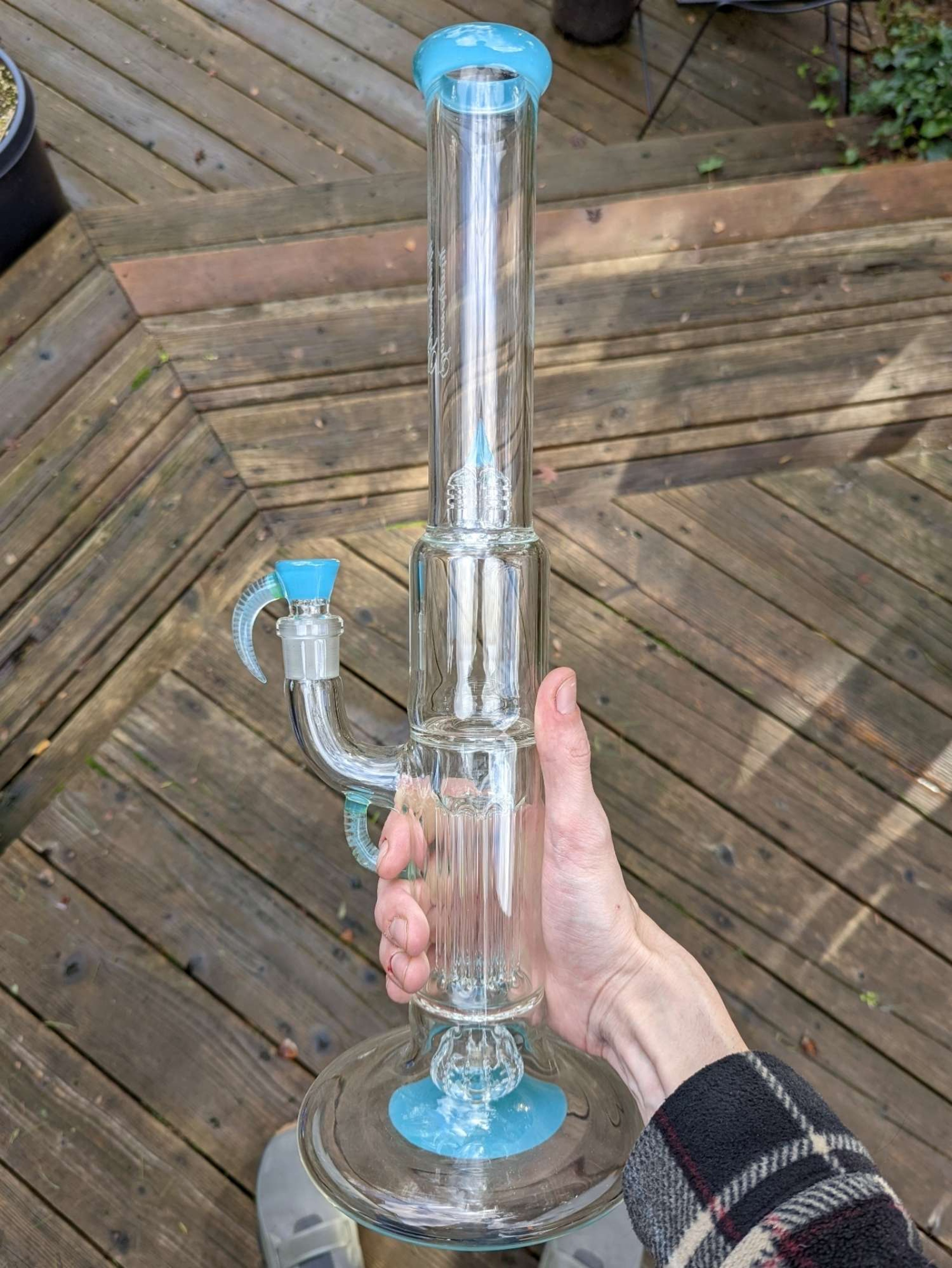 Aqua Azul Hollow foot Peyote Pillar image 0