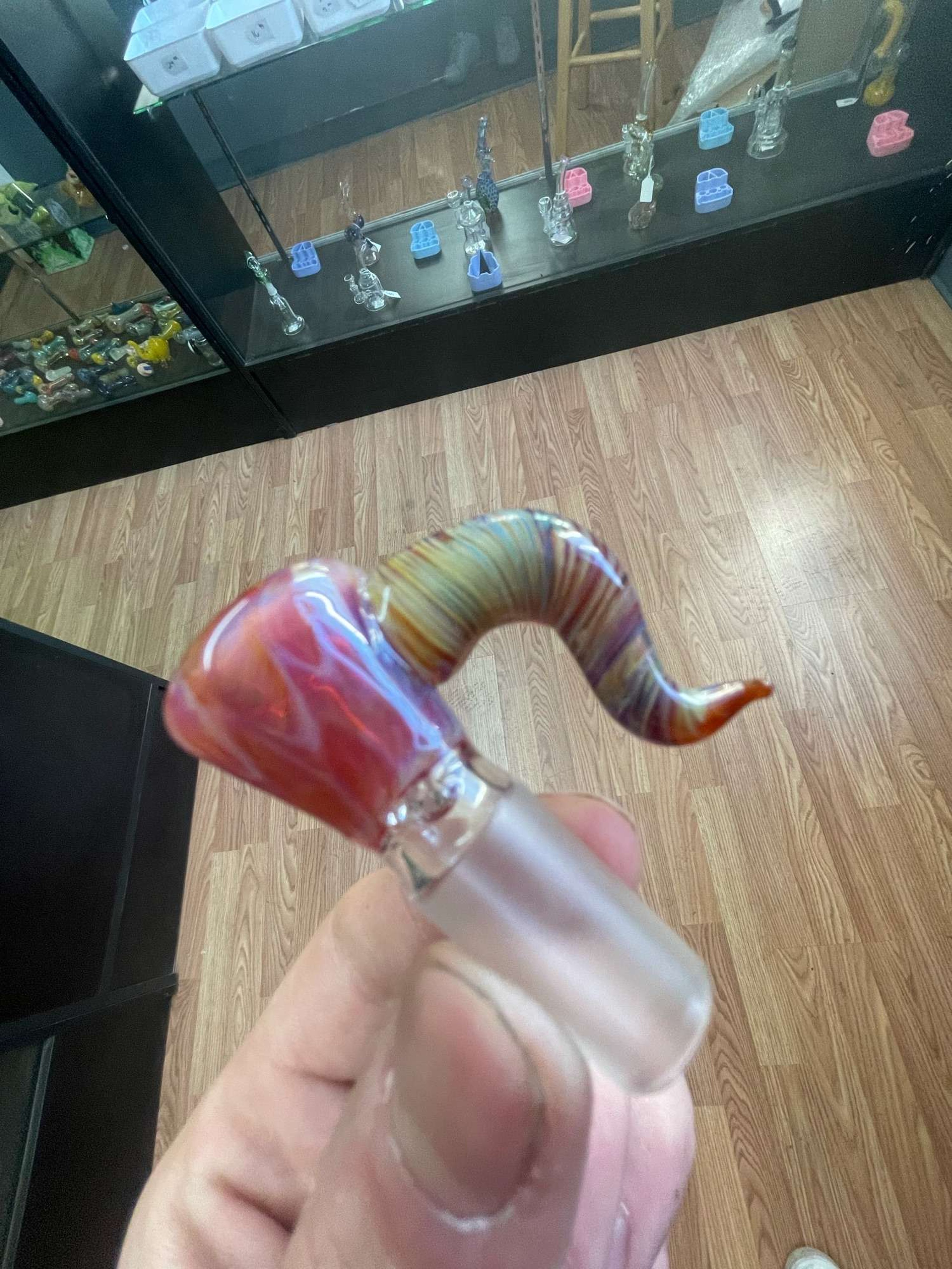 @Neroglass 3 hole horn slide image 0