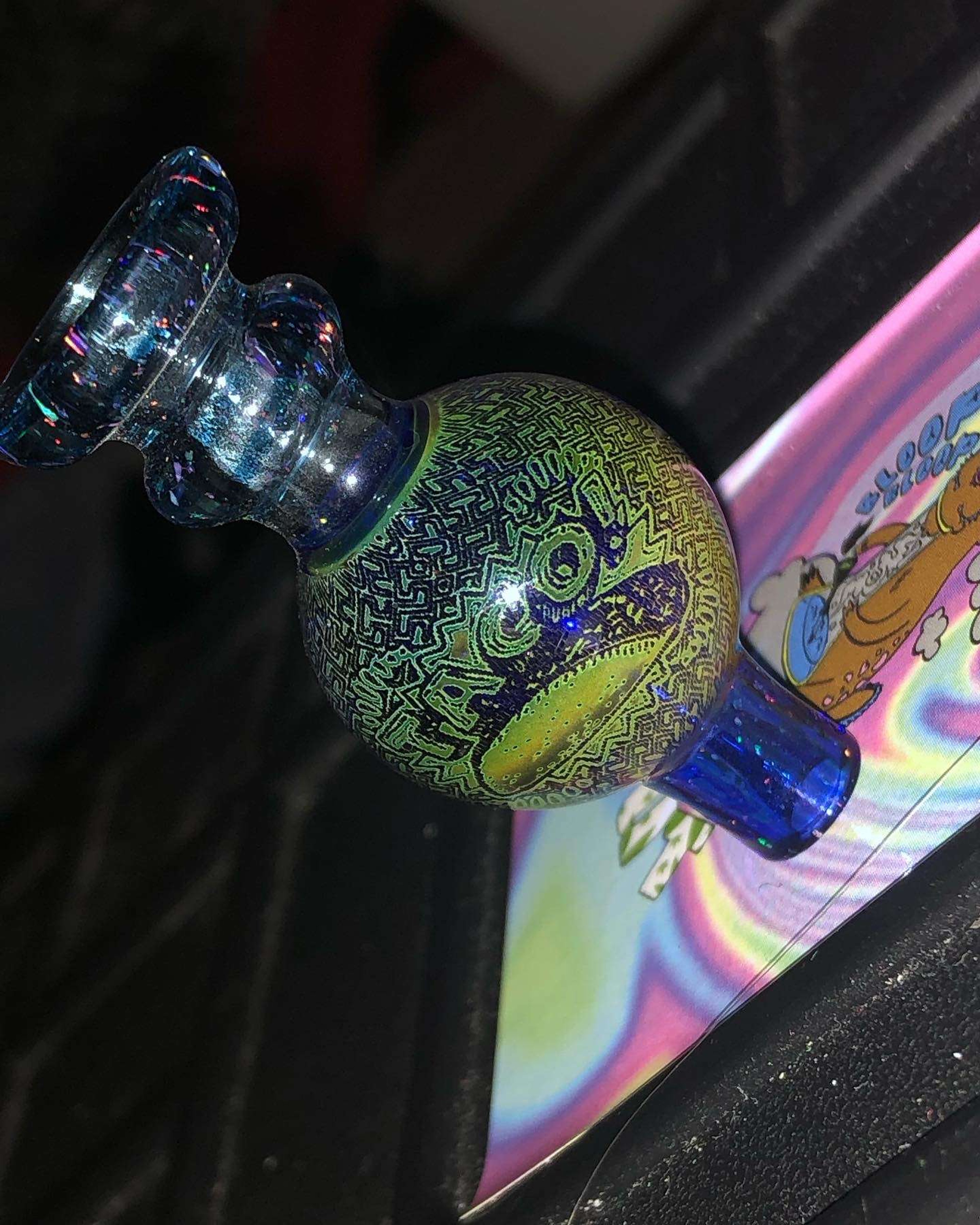 Preview pic of blue cropal tacojesus bubblecap