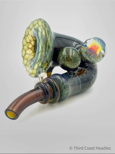 Preview pic of ID Glass Fumed Crushed Opal Sherlock