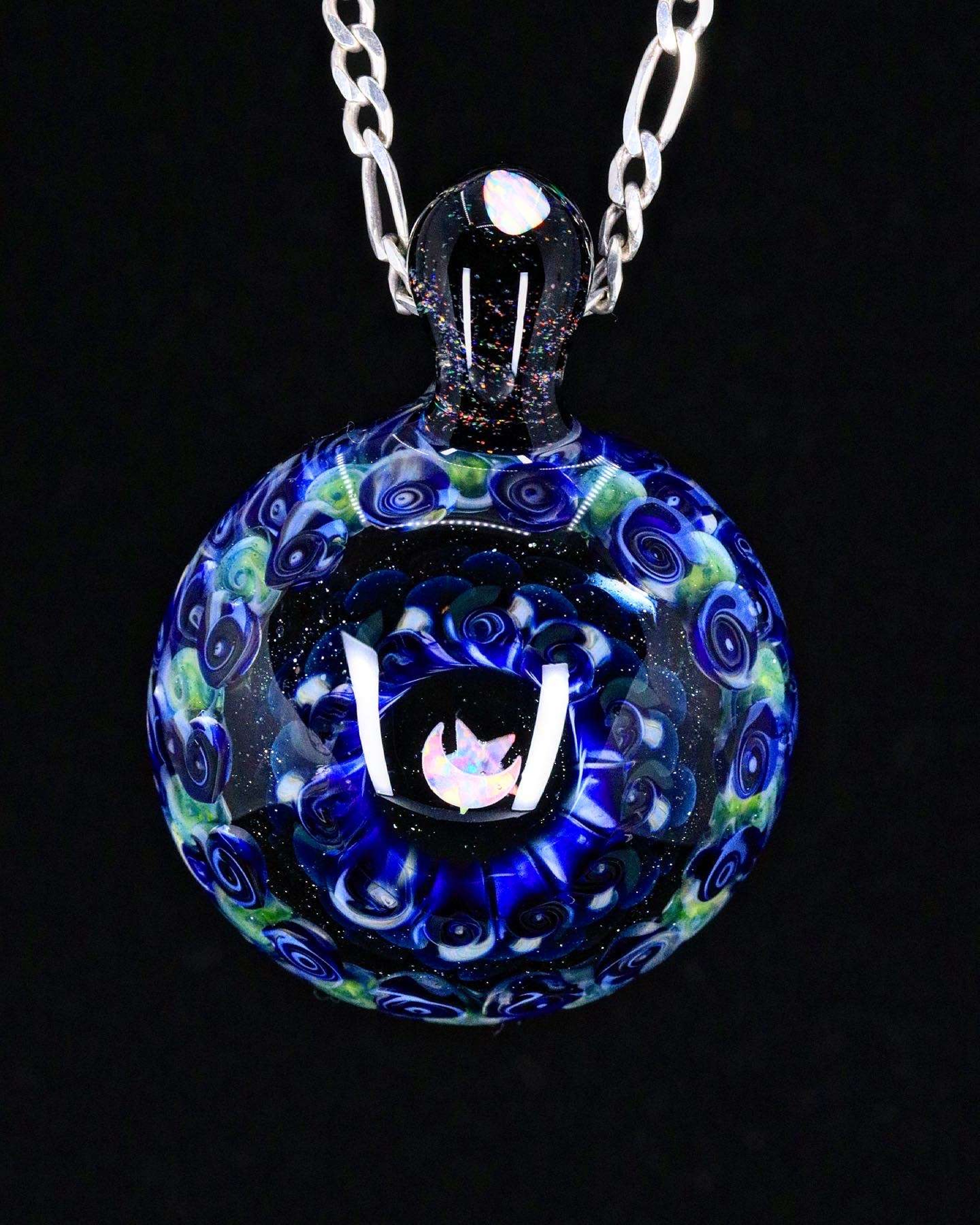 Sap Glass Cosmic Dotstack Pendant image 0