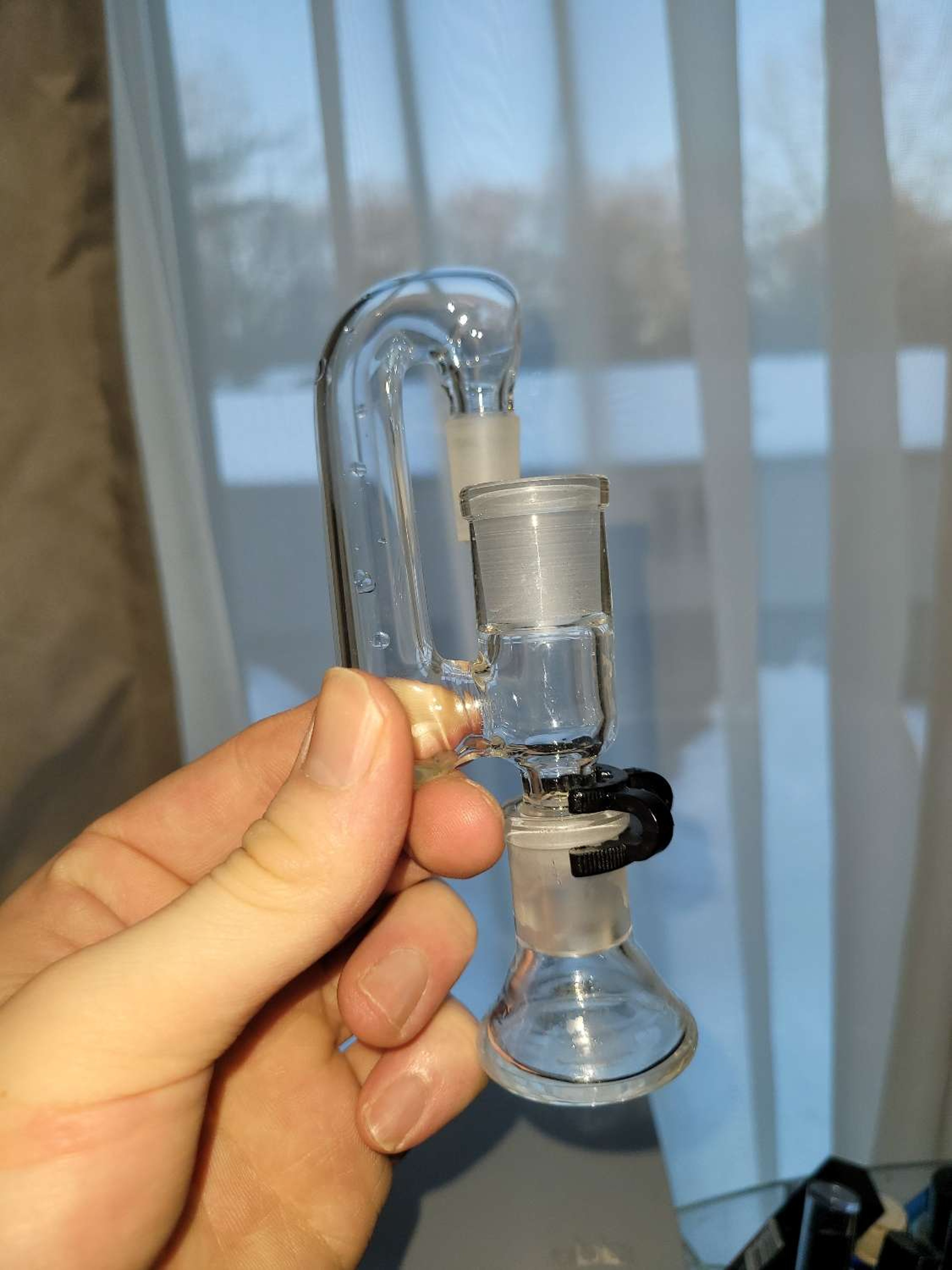 14mm TAG(thick ass glass) all glass reclaim catcher/ ash catch image 0