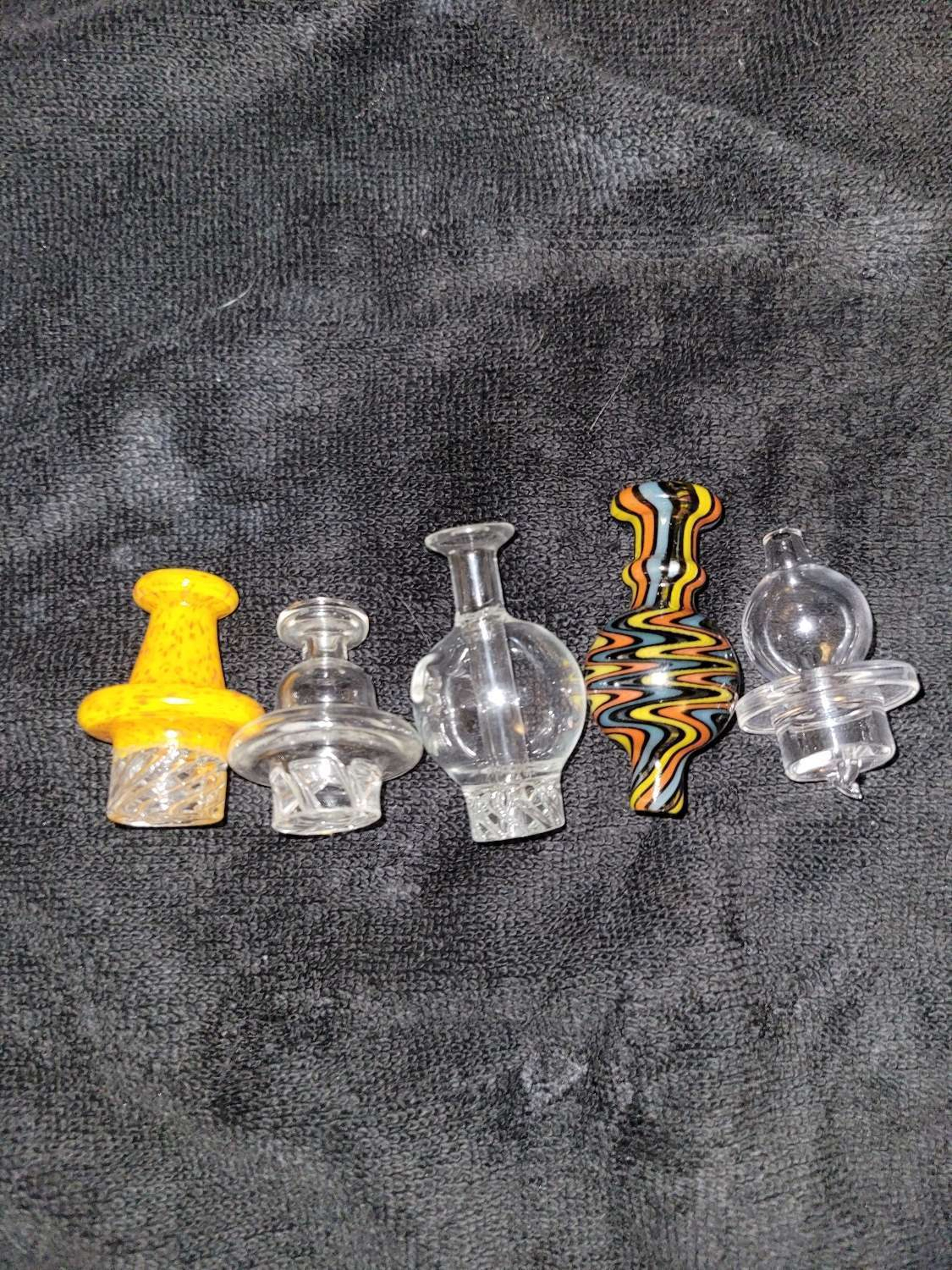 Various styles of carb caps image 0