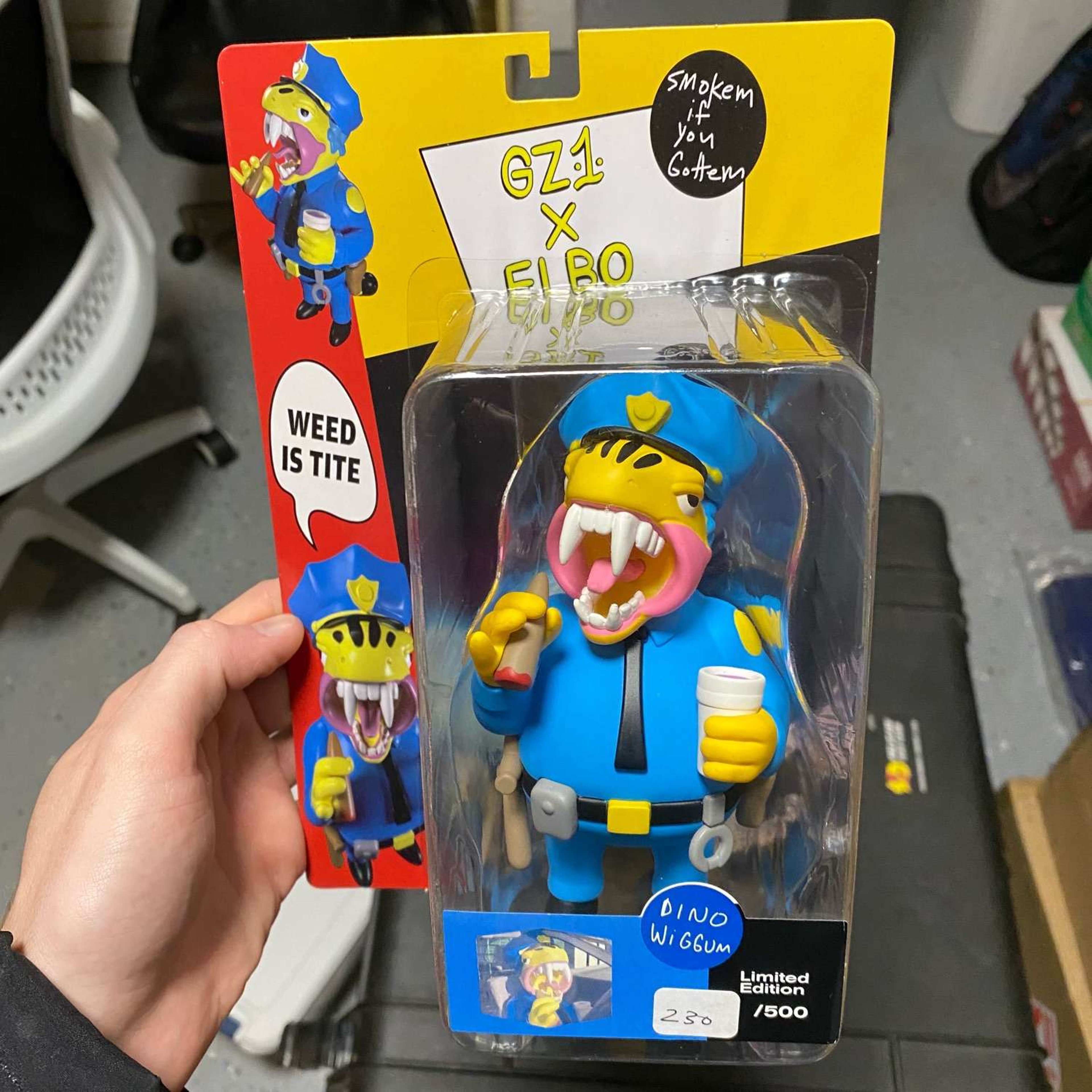 GZ1 x Elbo Dino Wiggum image 0