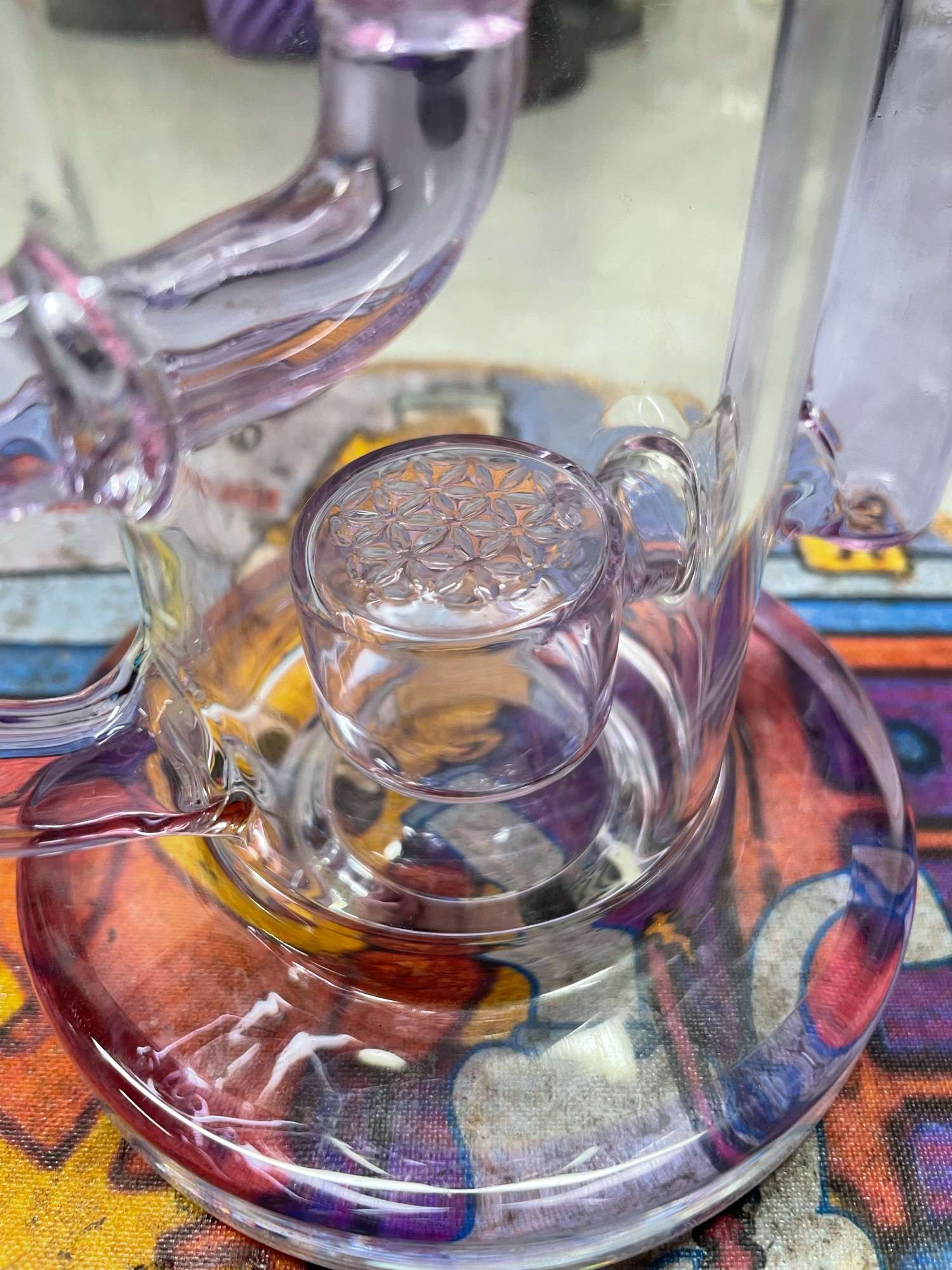 Purple CFL reactive Klein recycler image 0