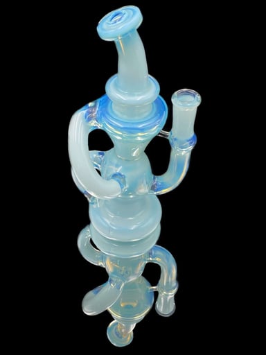 Preview pic of Brown Glass Ghost White Recycler