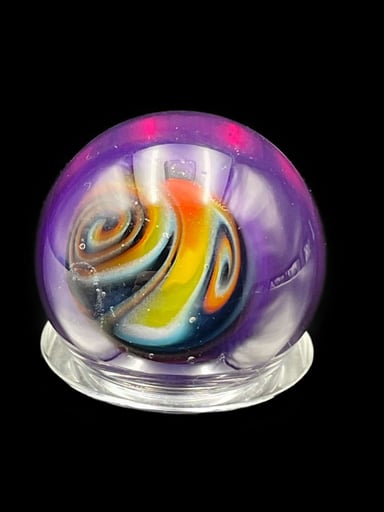Preview pic of Casto: Purple & Rainbow Linework Marble
