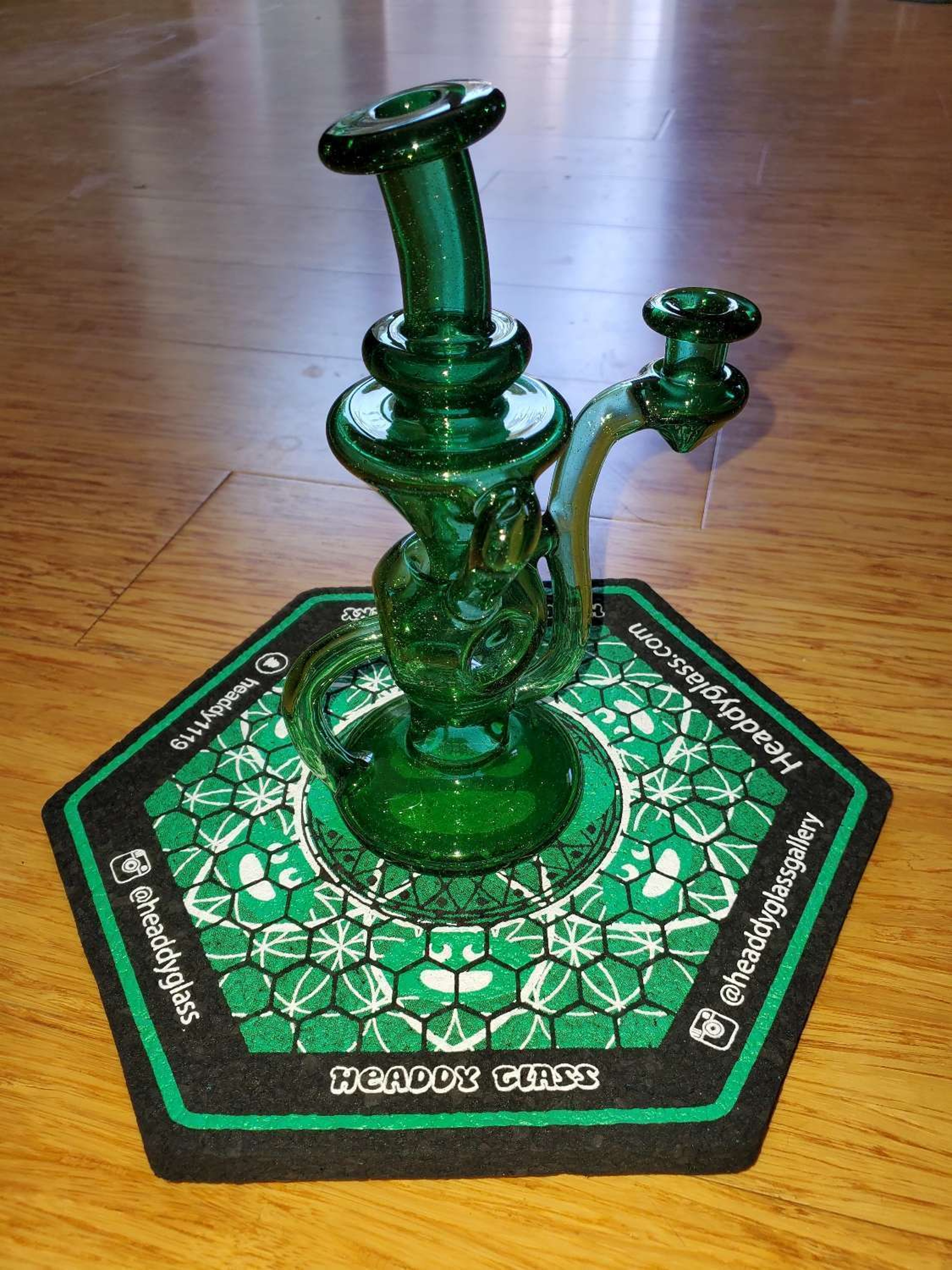 M Henny donut recycler *Green stardust LIMITED SALE 575!!! image 0