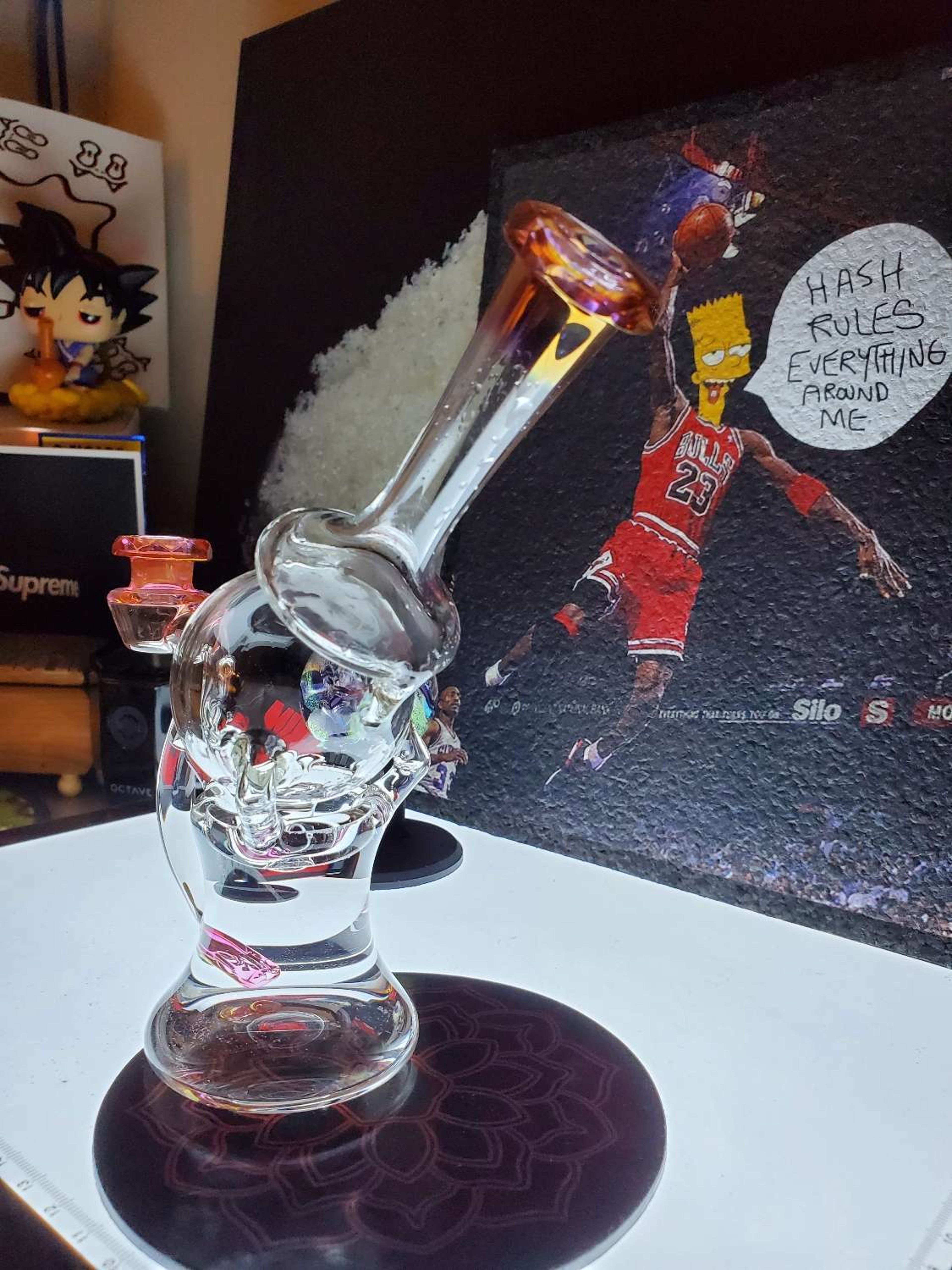 Credo observatory blooper fumed & faceted!!! LIMITED TIME SALE!!! 1800!!! image 0