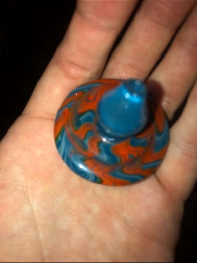 Preview pic of Blueberry 503 x Randall glass cap