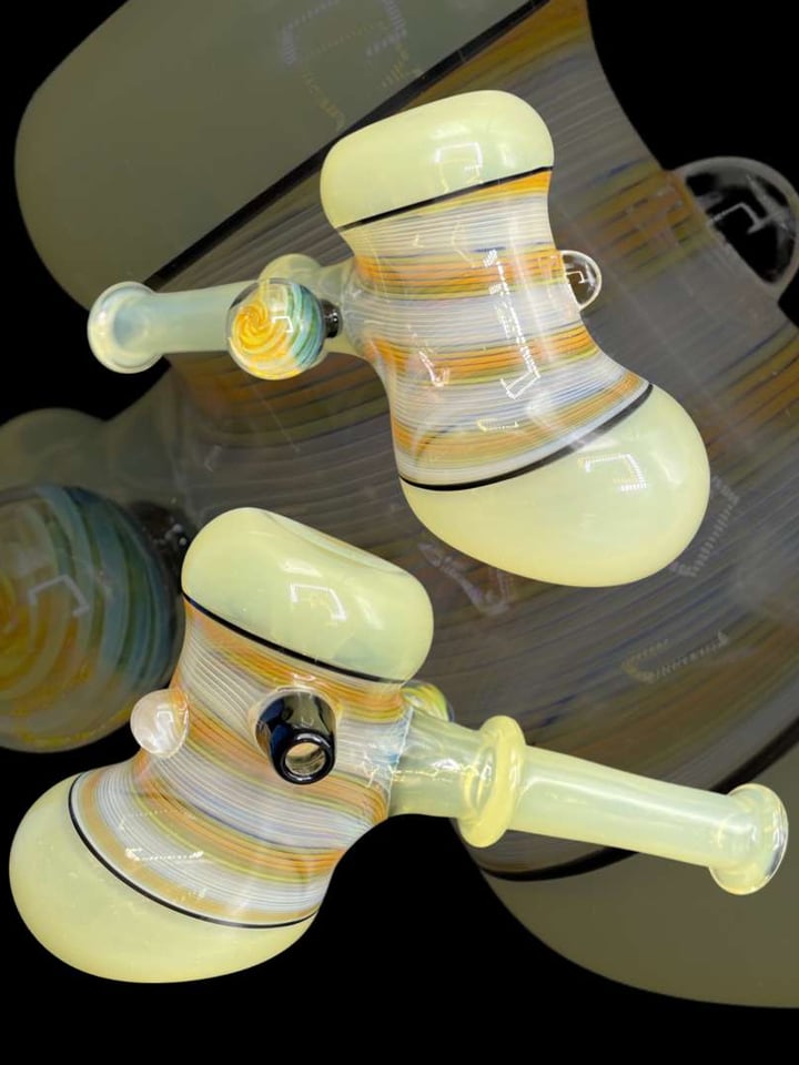 Fumed Hammer Pipe GlassPass
