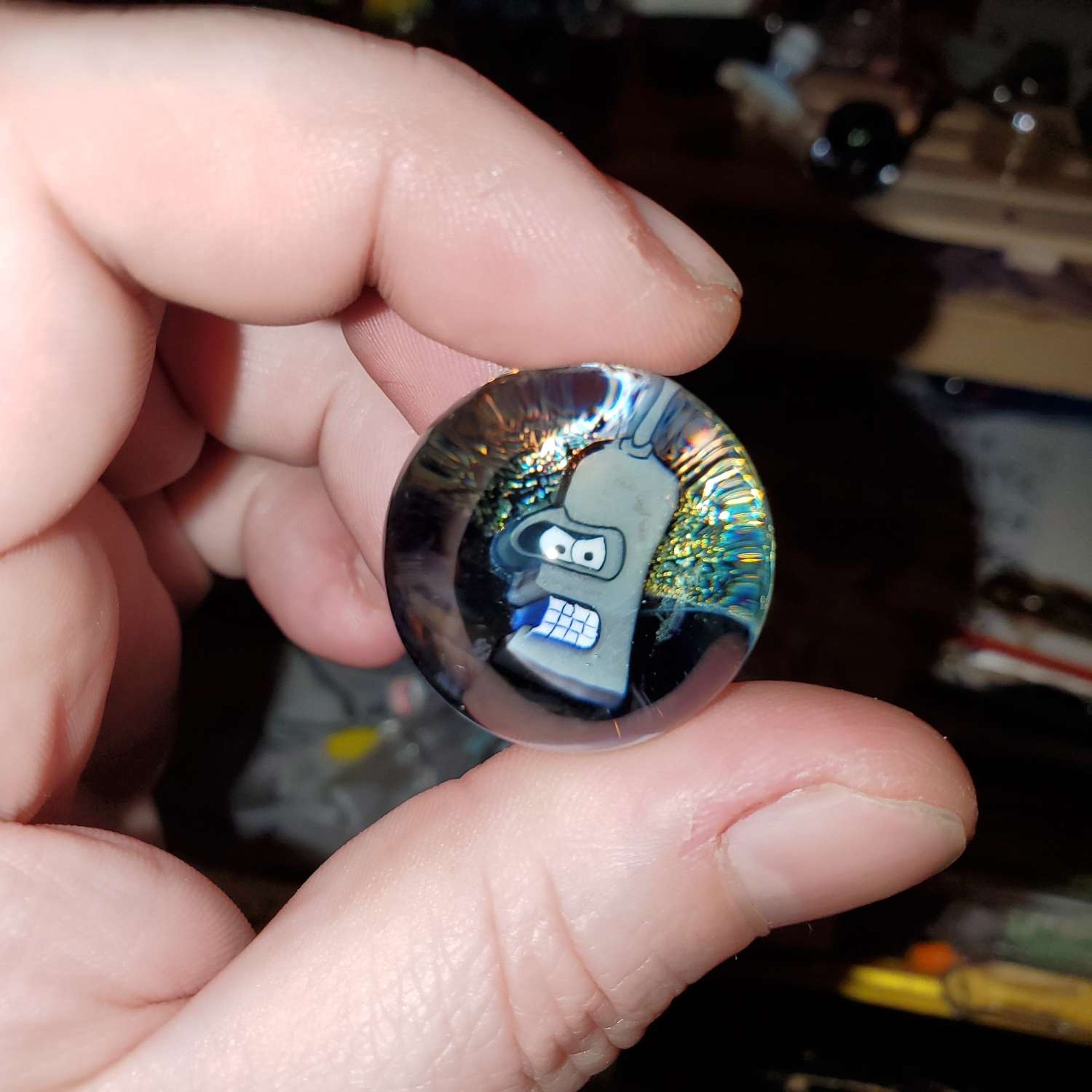 Preview pic of Dichroic Bender marble