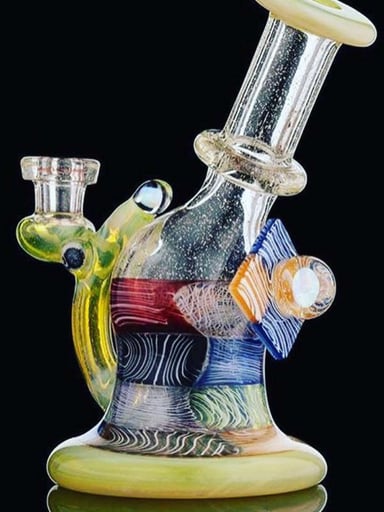 Preview pic of Ebox x Organic Glassworks UV Merletto Quilt Blorp Rig