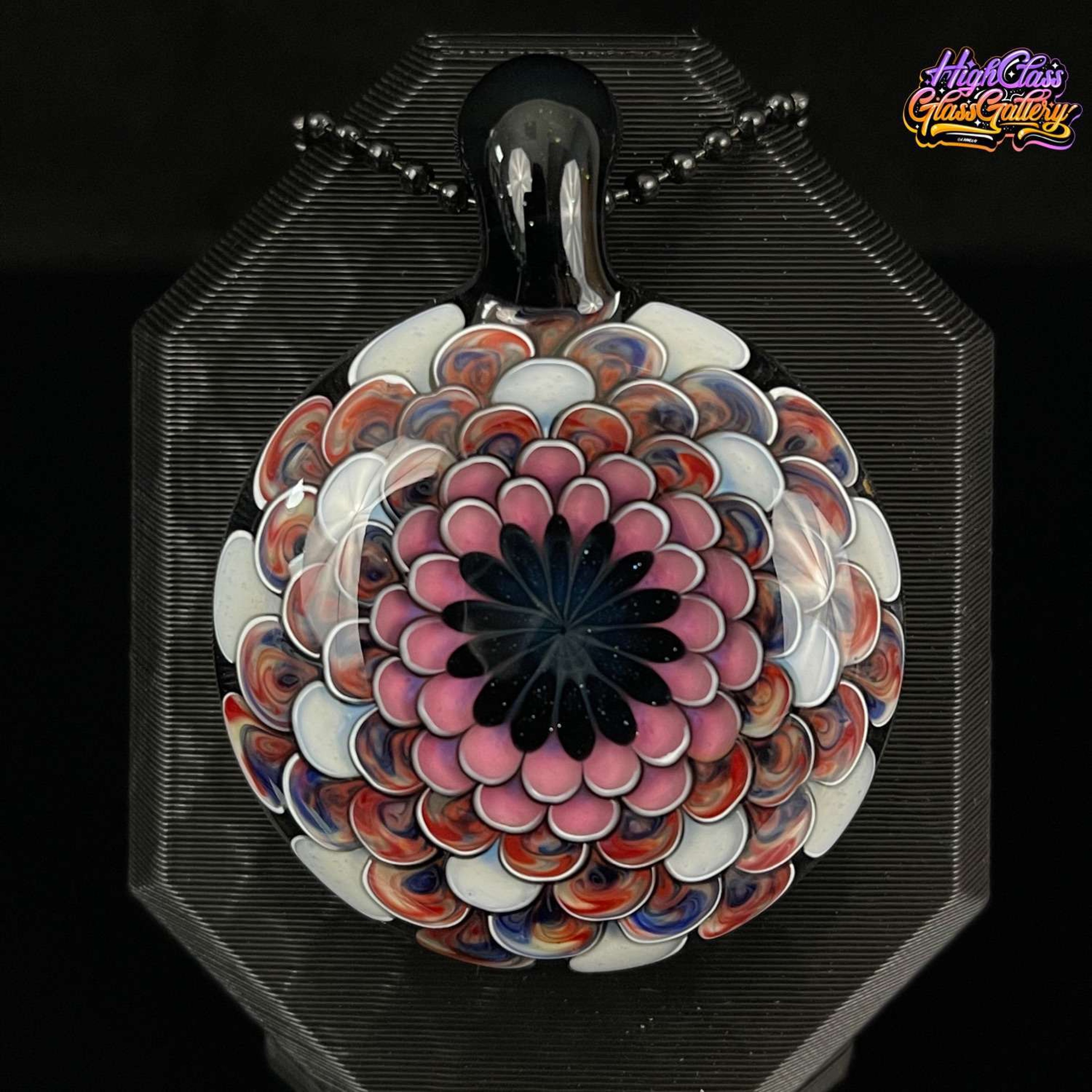 Juju glass pendant image 0