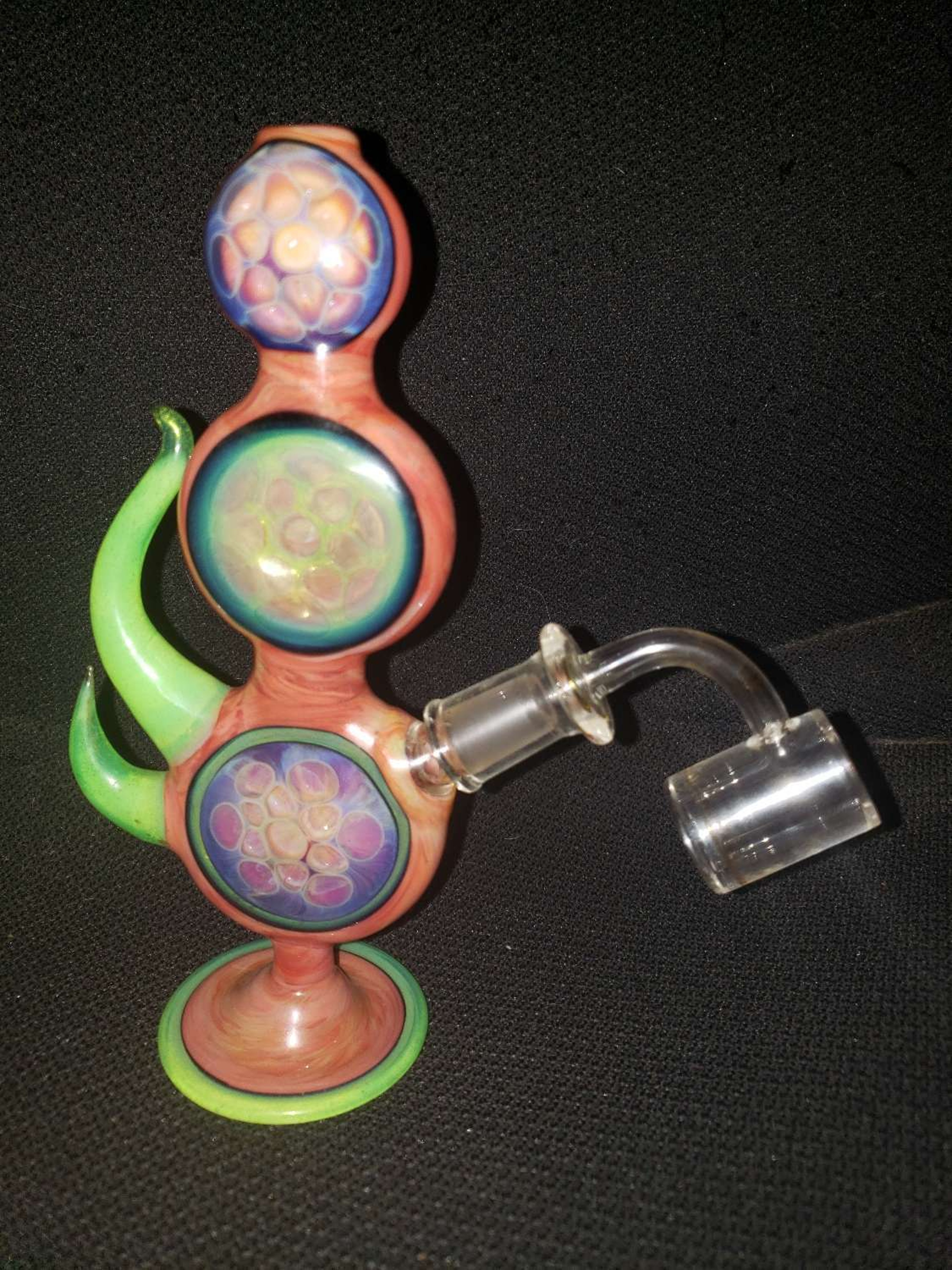 Preview pic of Foggy mountain glass triple firedrop