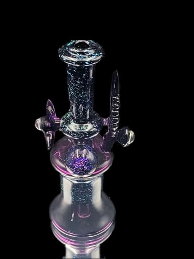 Preview pic of Jackie Boy Glass Purple & Dichro