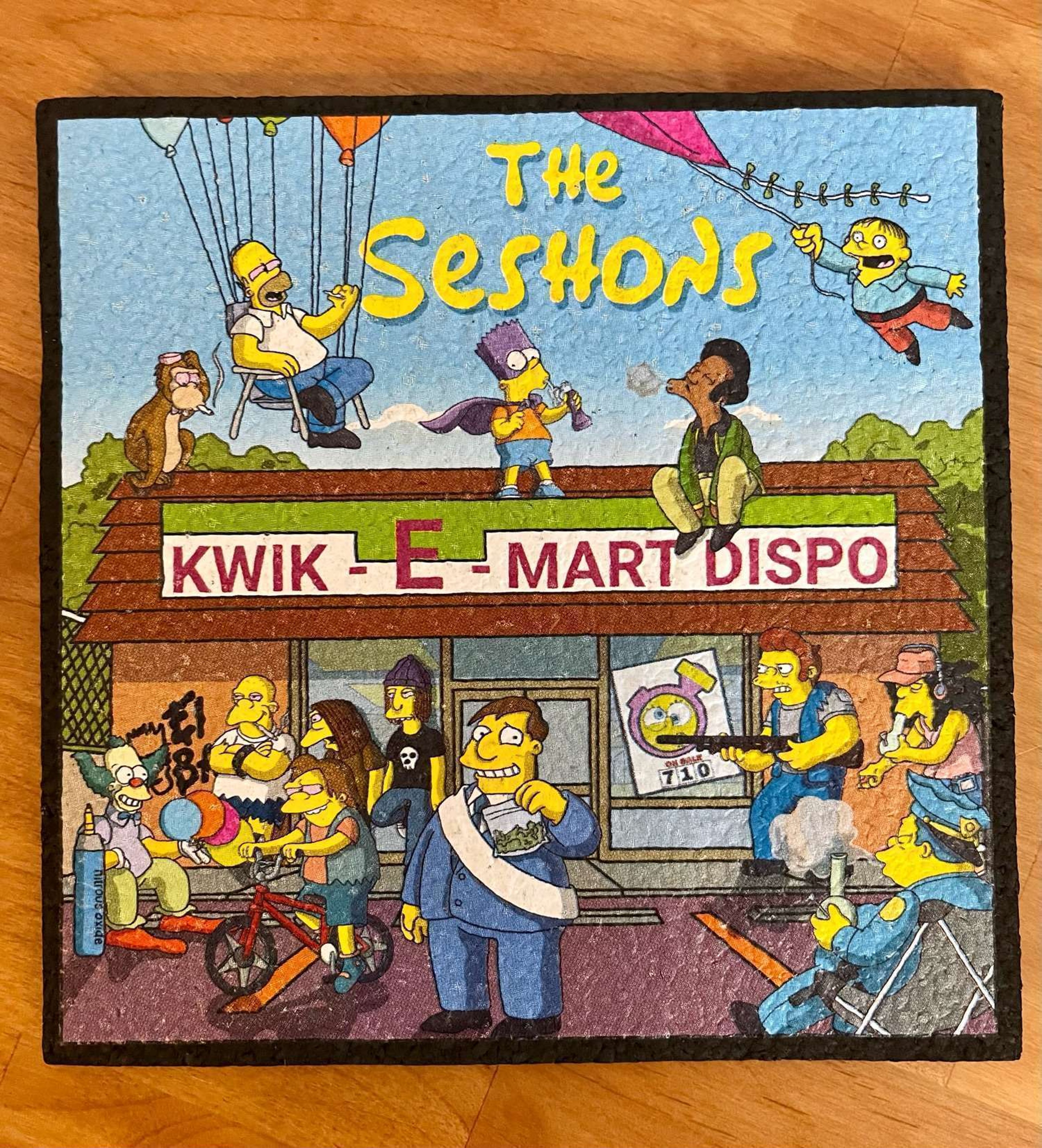 Preview pic of “The Simpsons” Moodmat, Sold Out, Limited Edition of 55