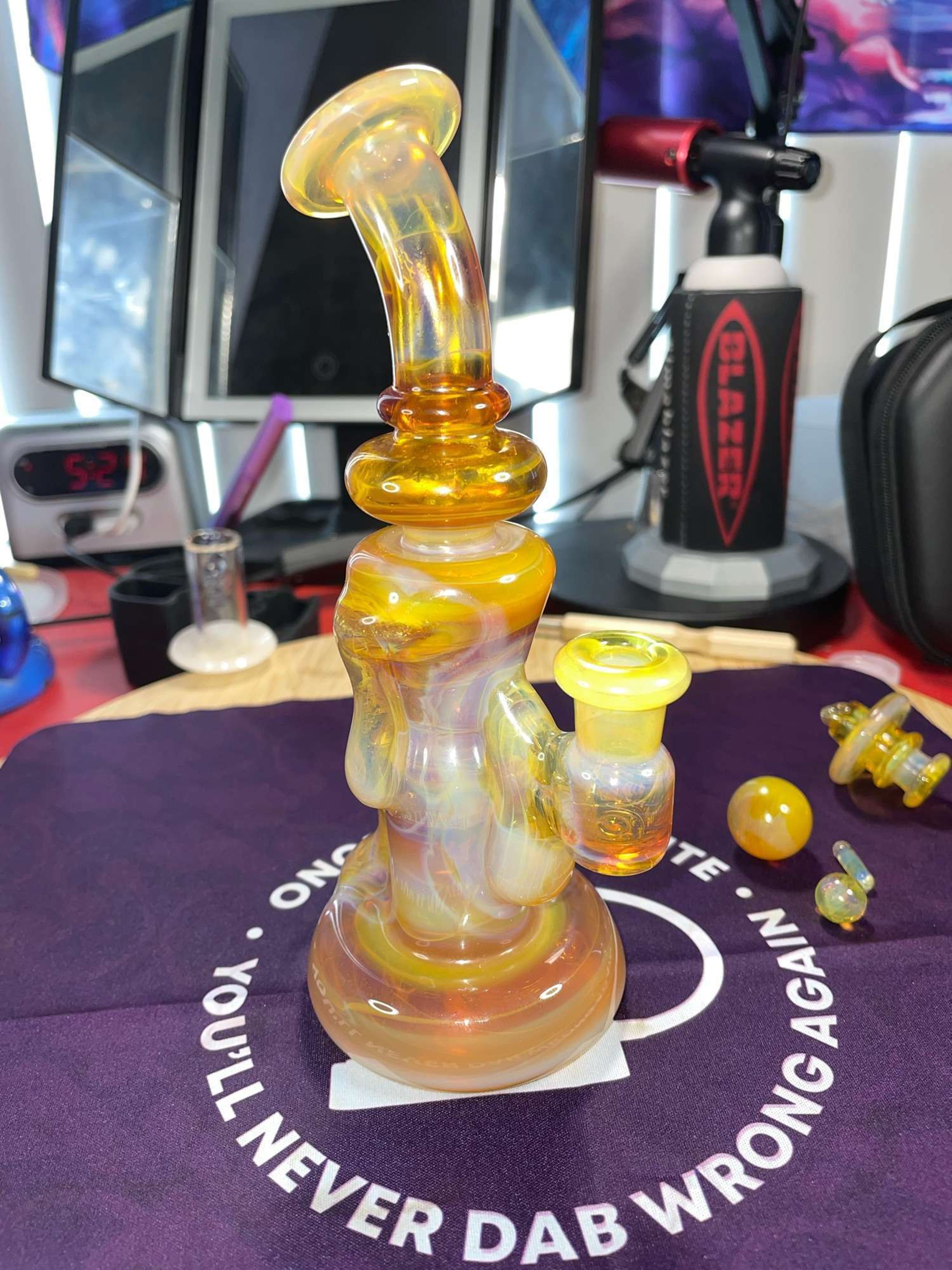 Dual Uptake Klein Recycler *$550 without matching extras* by The Glass Wizard image 0