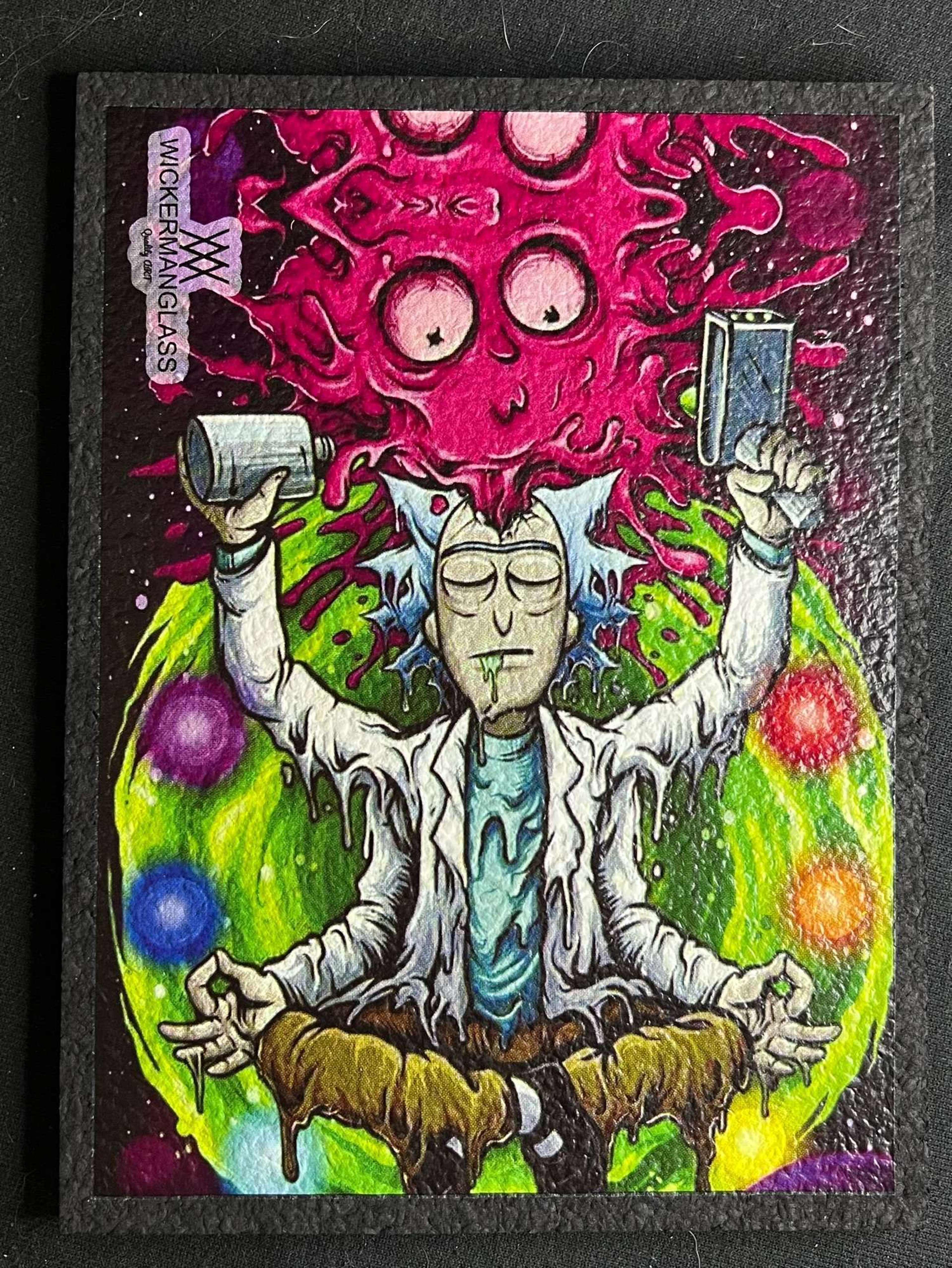 Preview pic of Rick and morty mood mat