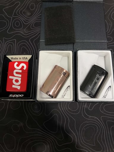 Preview pic of Vector and Zippo lighter