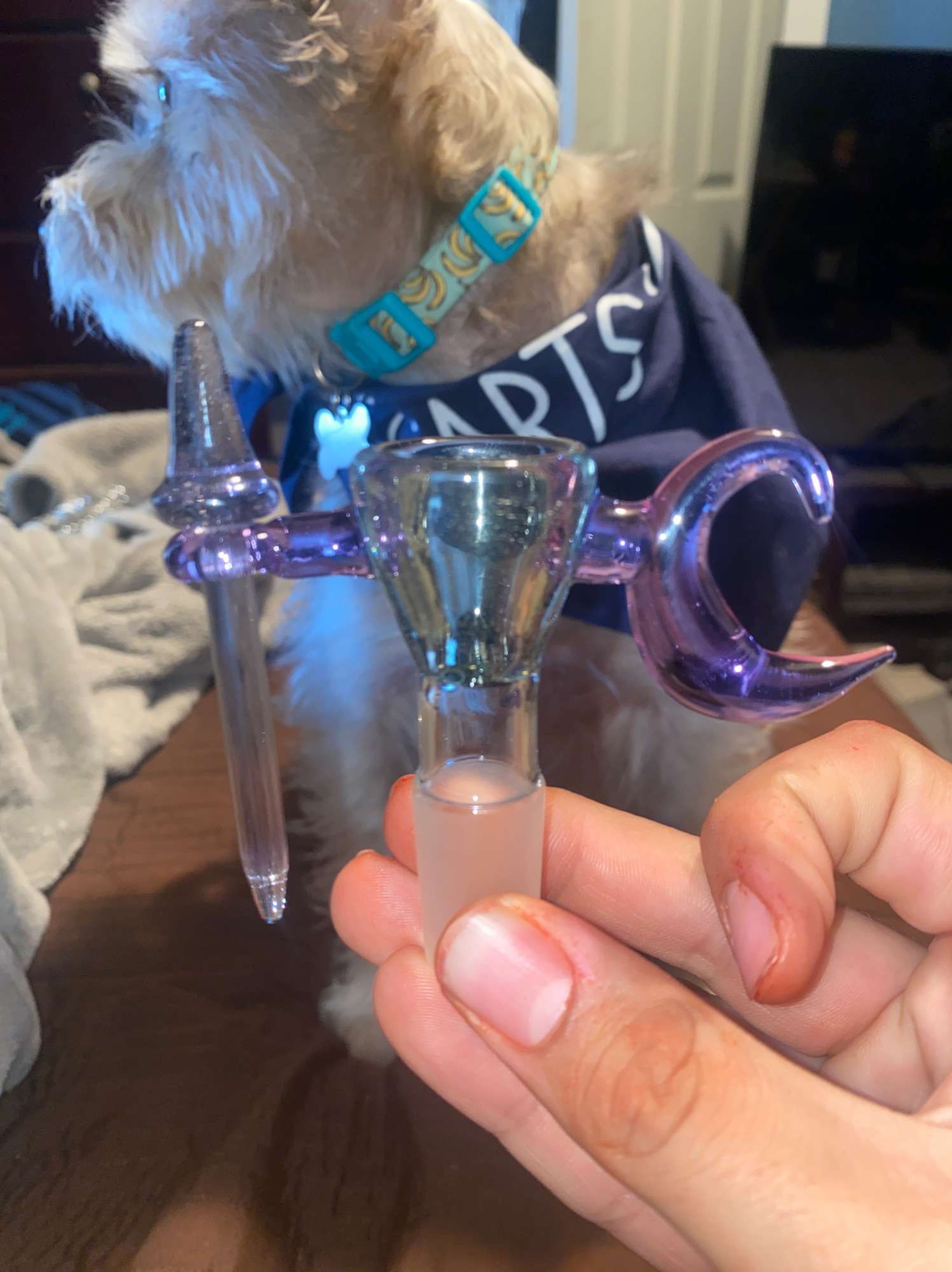Preview pic of FancyJeff Glassworks XL Slide with Poker