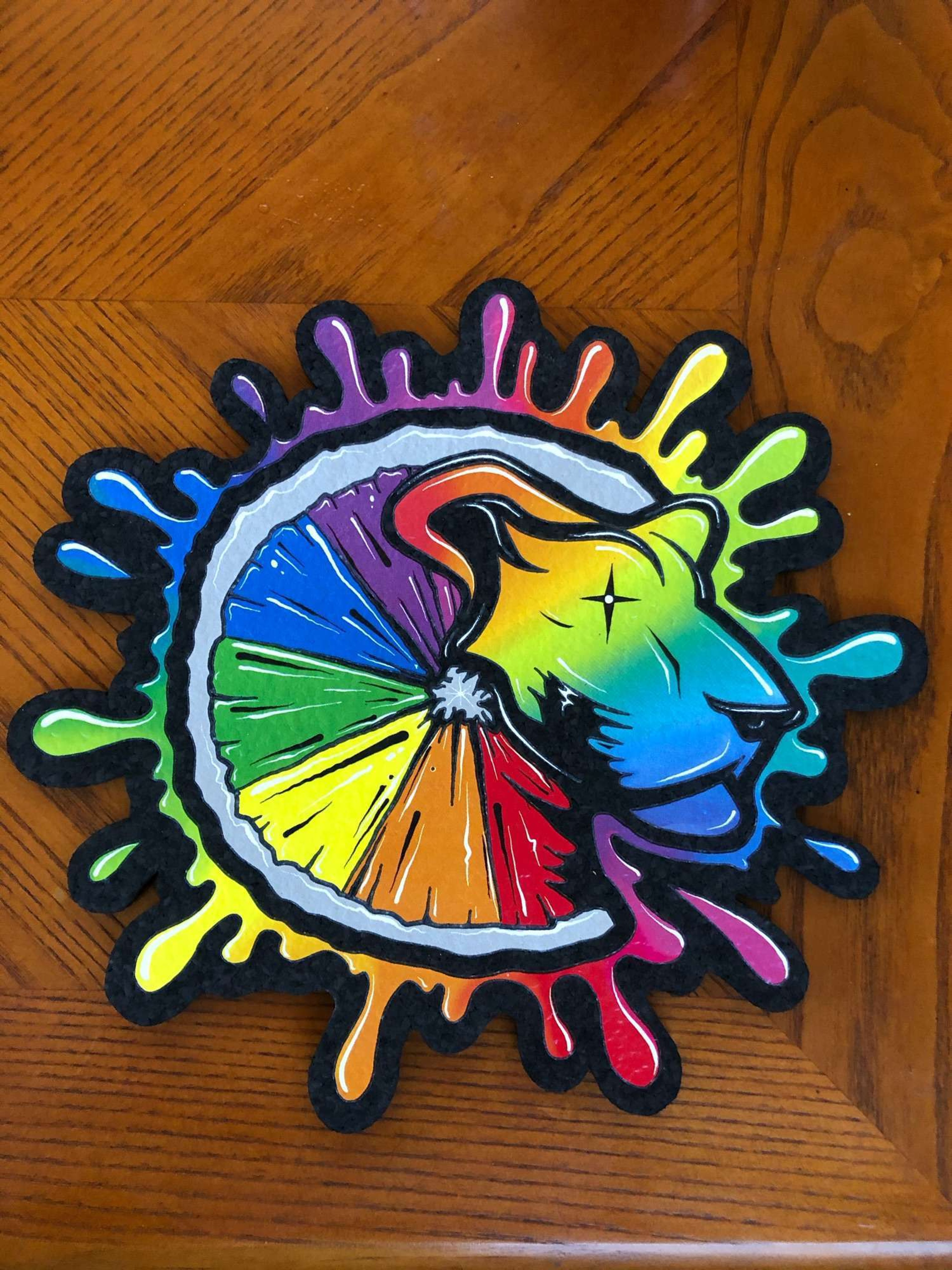 Lyons glass rainbow moodmat image 0