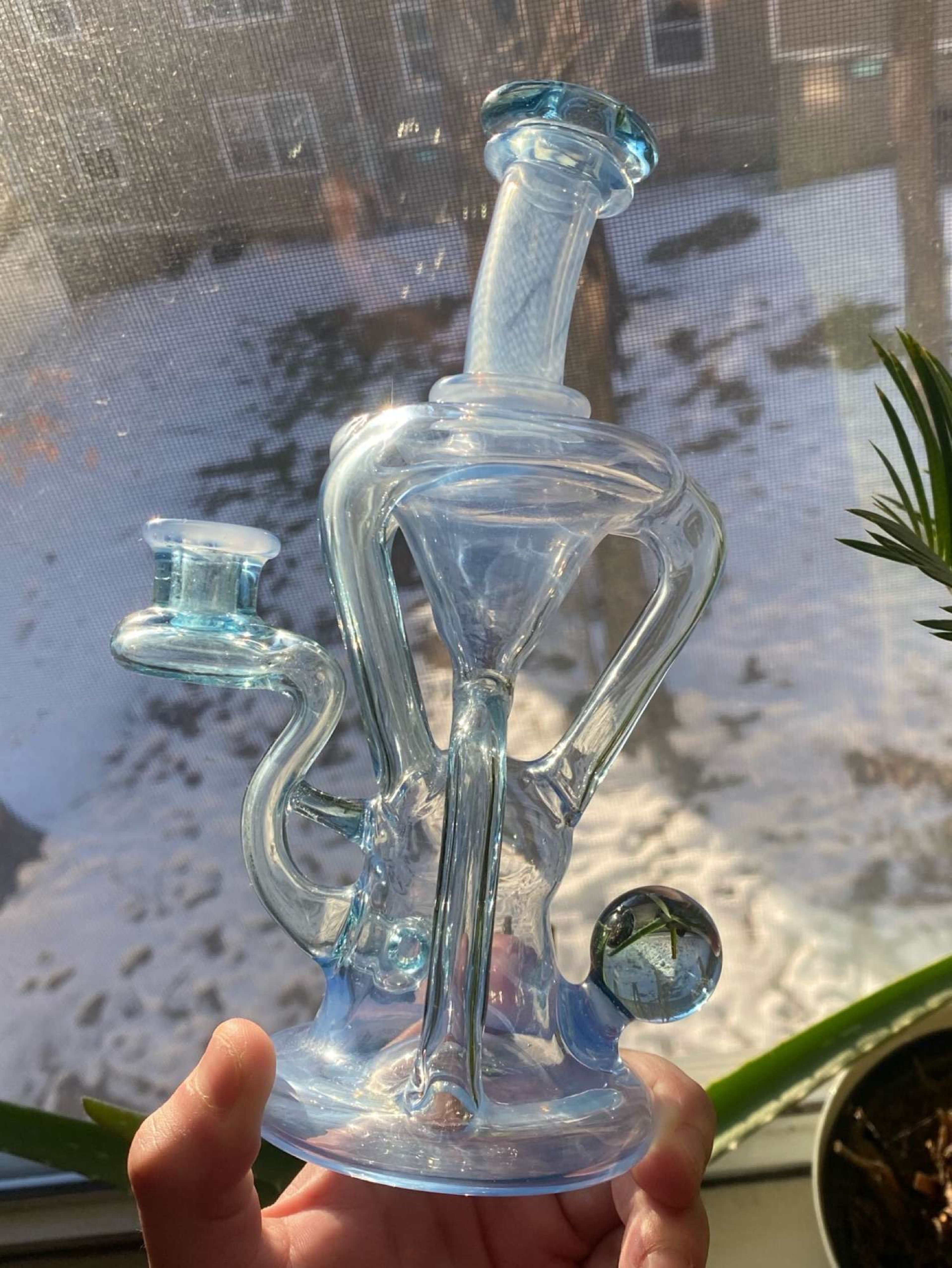 Preview pic of @logi_glass_art Triple Uptake Ball Recycler