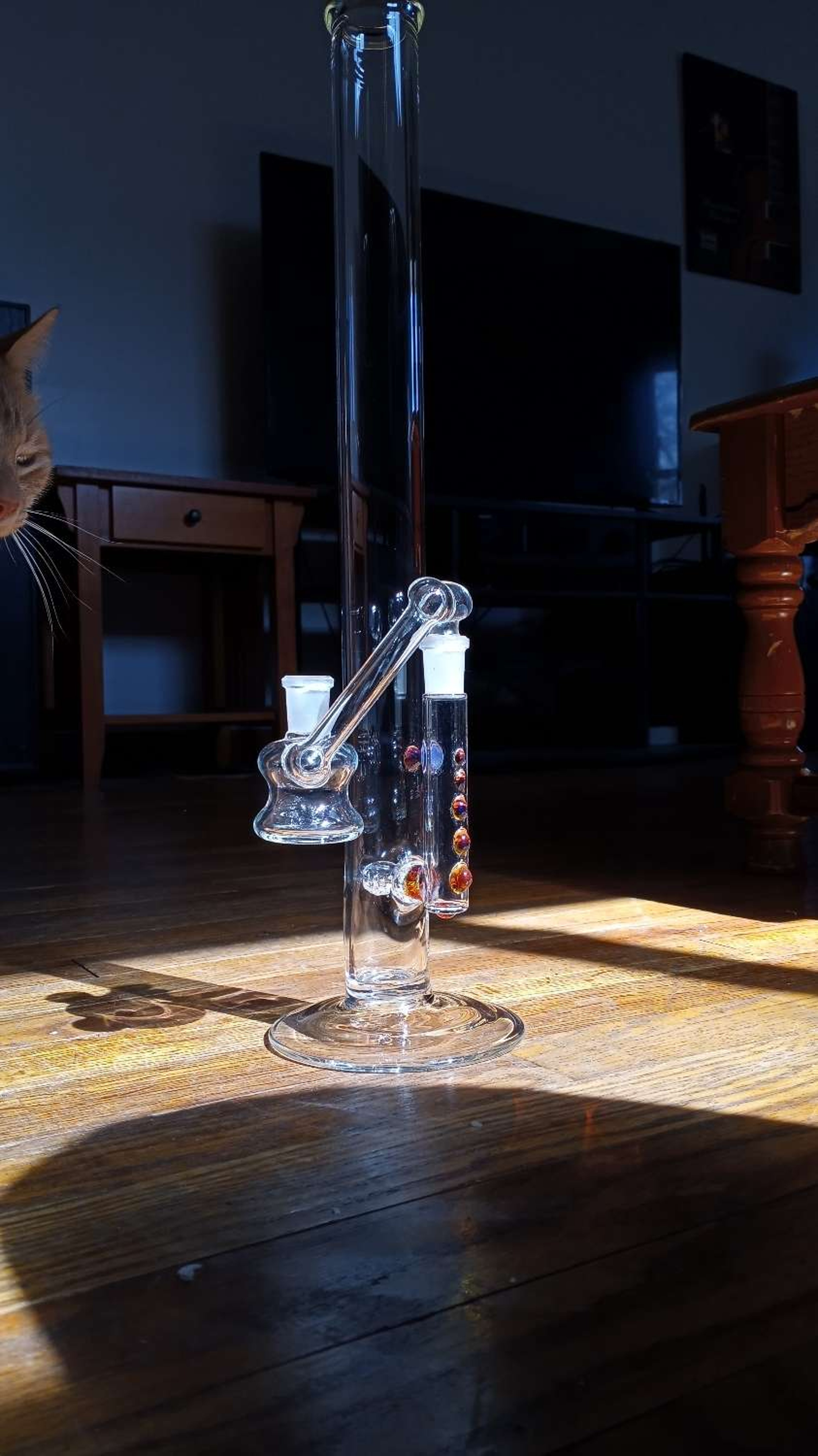 Preview pic of 14mm Rick Barry straight tube with ash catcher